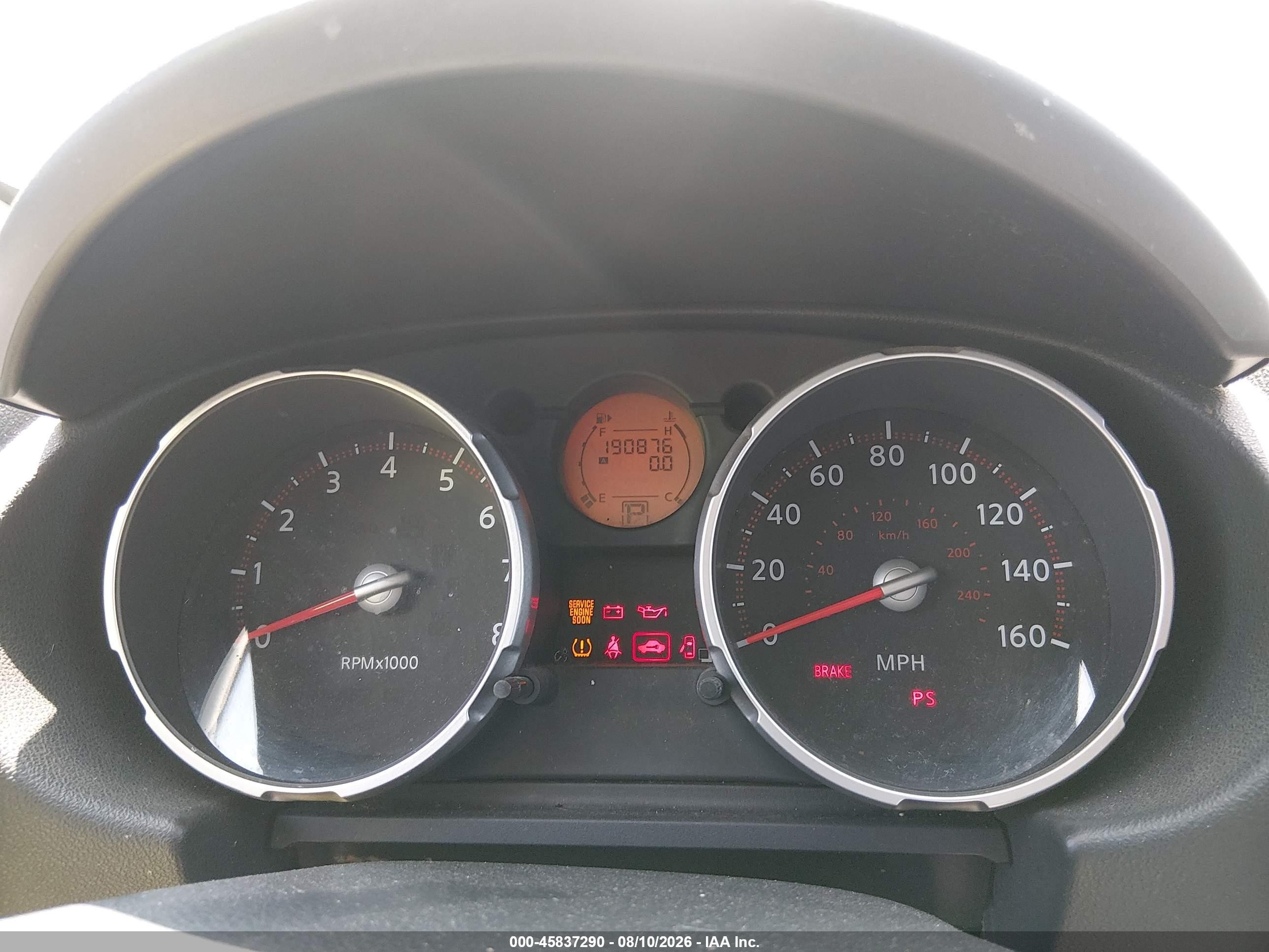 2008 Nissan Rogue Sl Silver vin: JN8AS58T18W016036