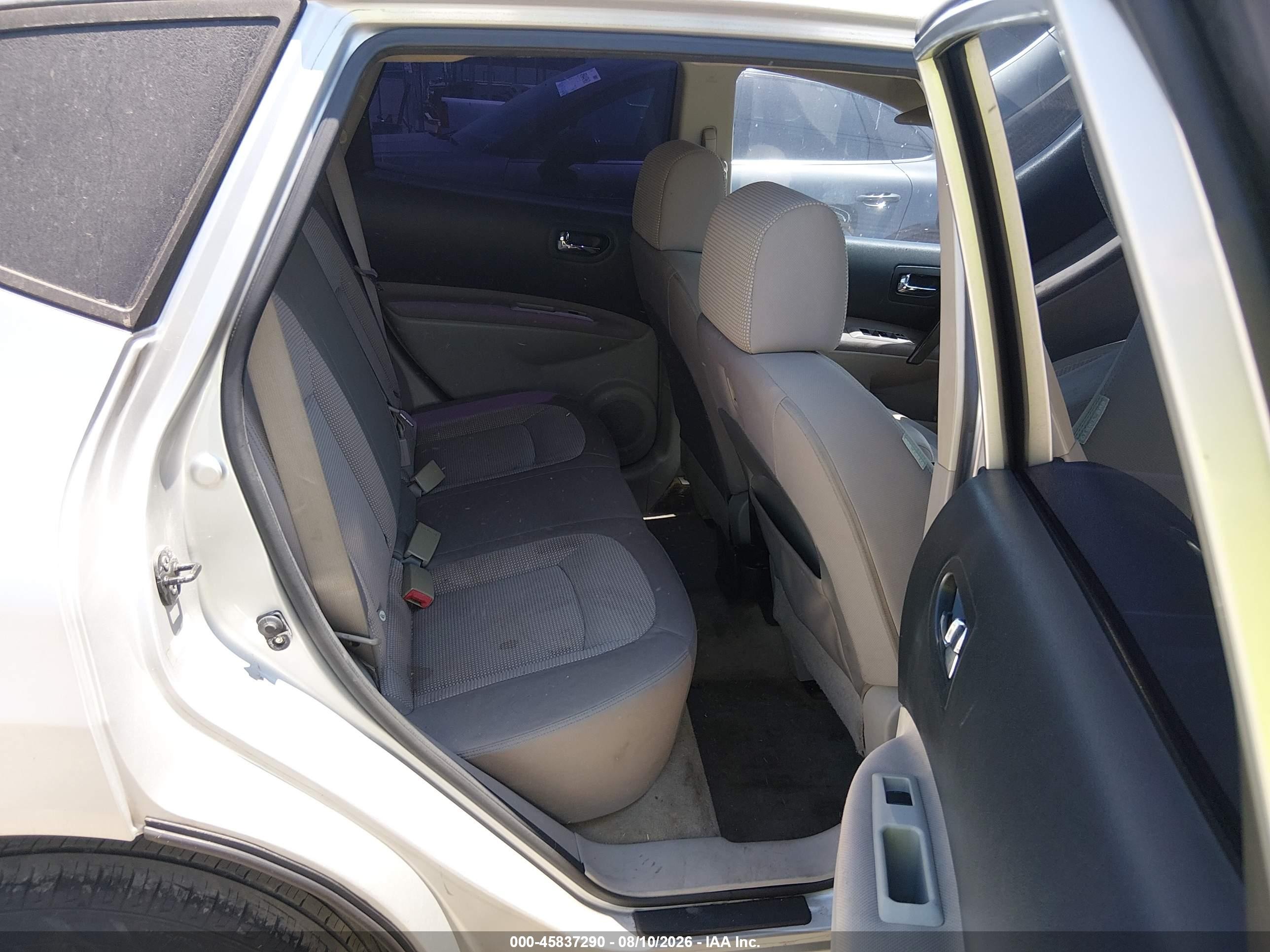 2008 Nissan Rogue Sl Silver vin: JN8AS58T18W016036