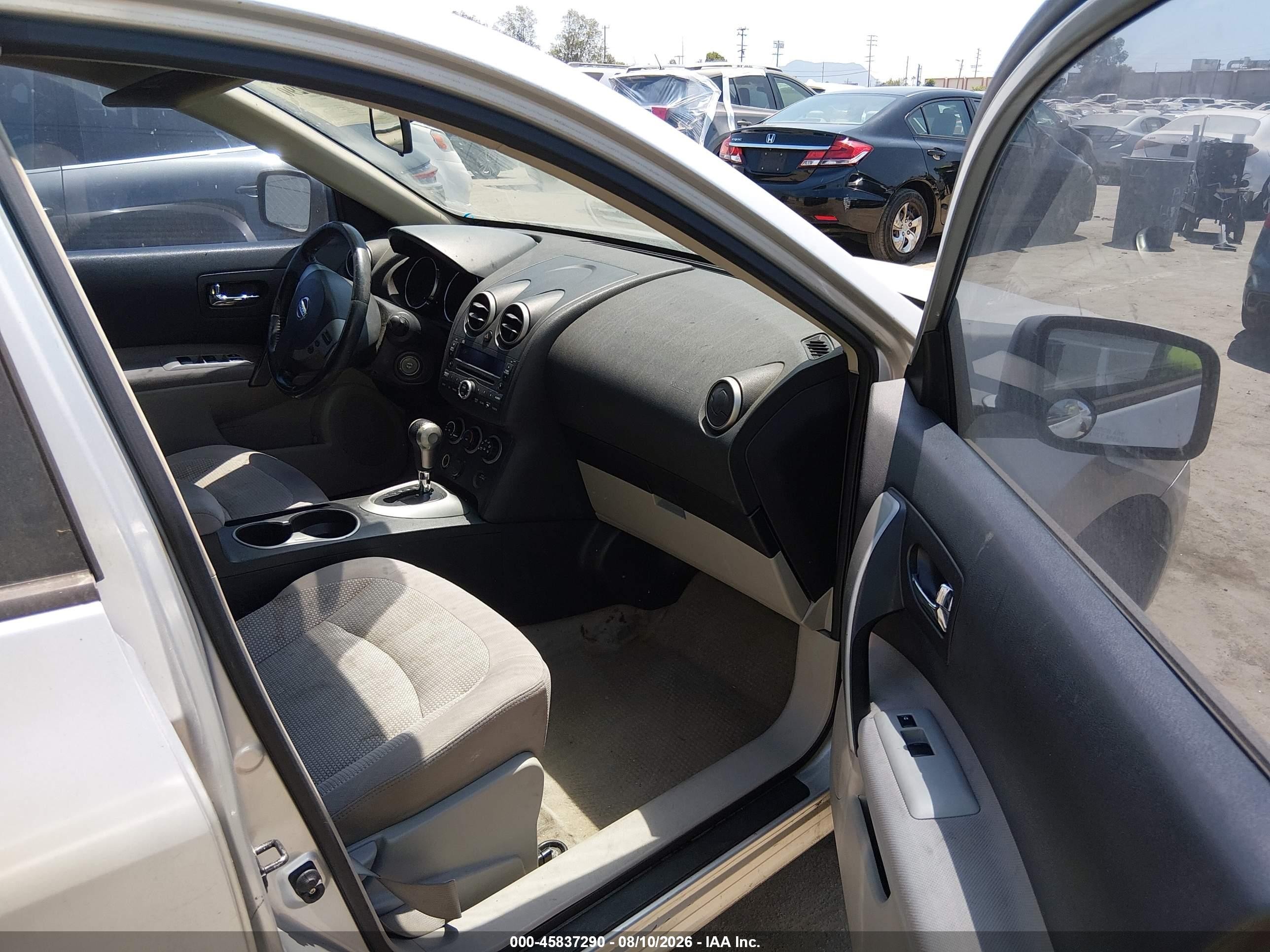 2008 Nissan Rogue Sl Silver vin: JN8AS58T18W016036