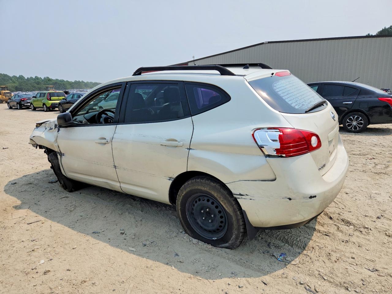 2008 Nissan Rogue S/sl Beige vin: JN8AS58T18W022600