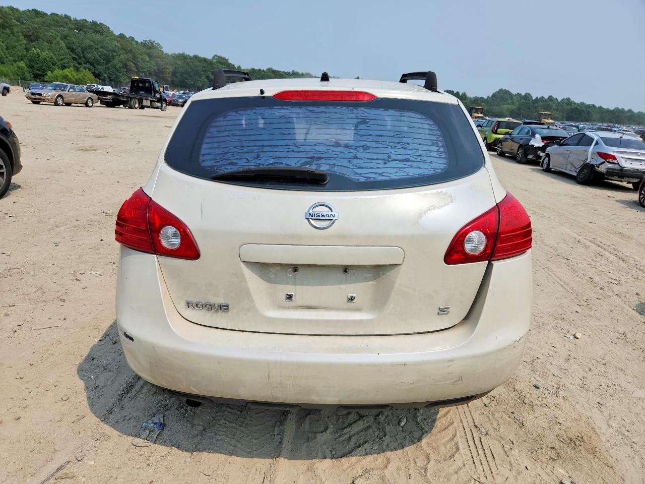 2008 Nissan Rogue S/sl Beige vin: JN8AS58T18W022600
