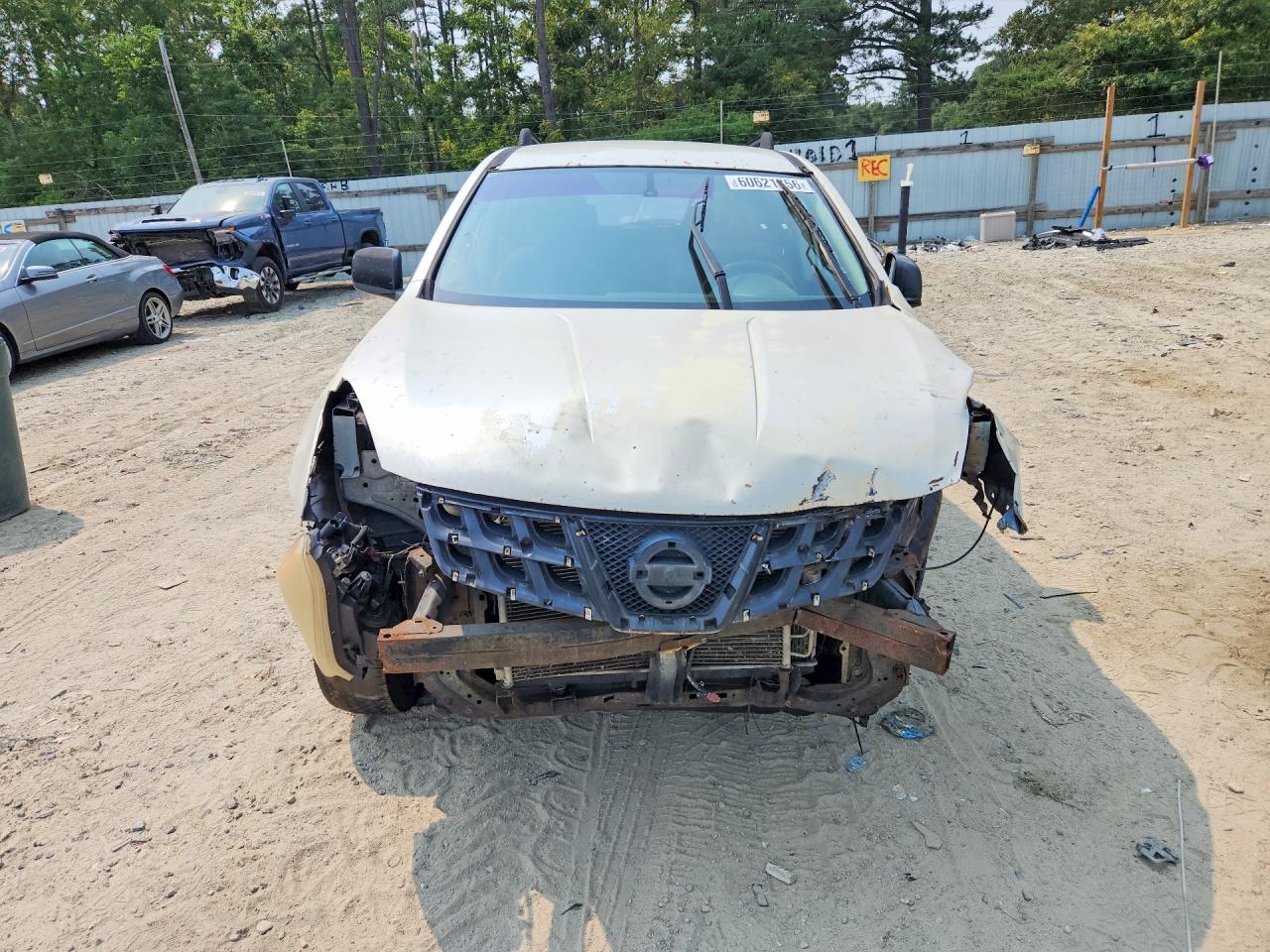 2008 Nissan Rogue S/sl Beige vin: JN8AS58T18W022600