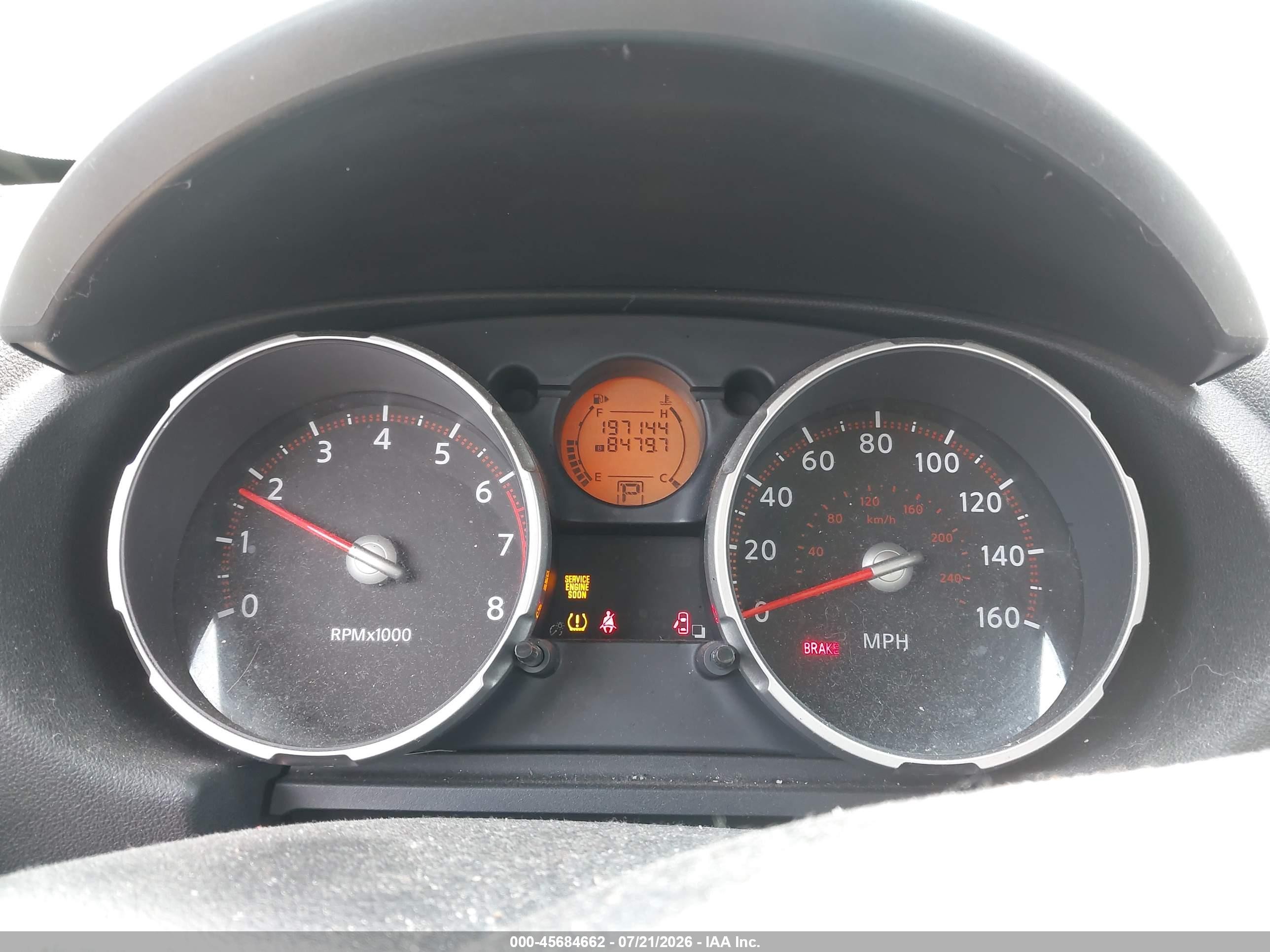 2008 Nissan Rogue S Black vin: JN8AS58T18W024816