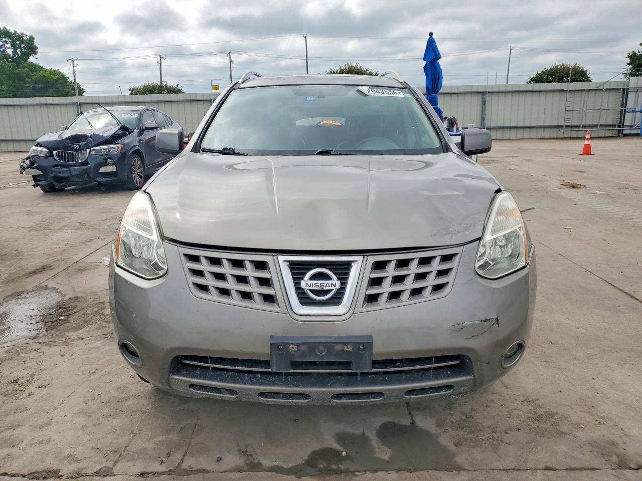 2008 Nissan Rogue S Awd Tan vin: JN8AS58T18W300122