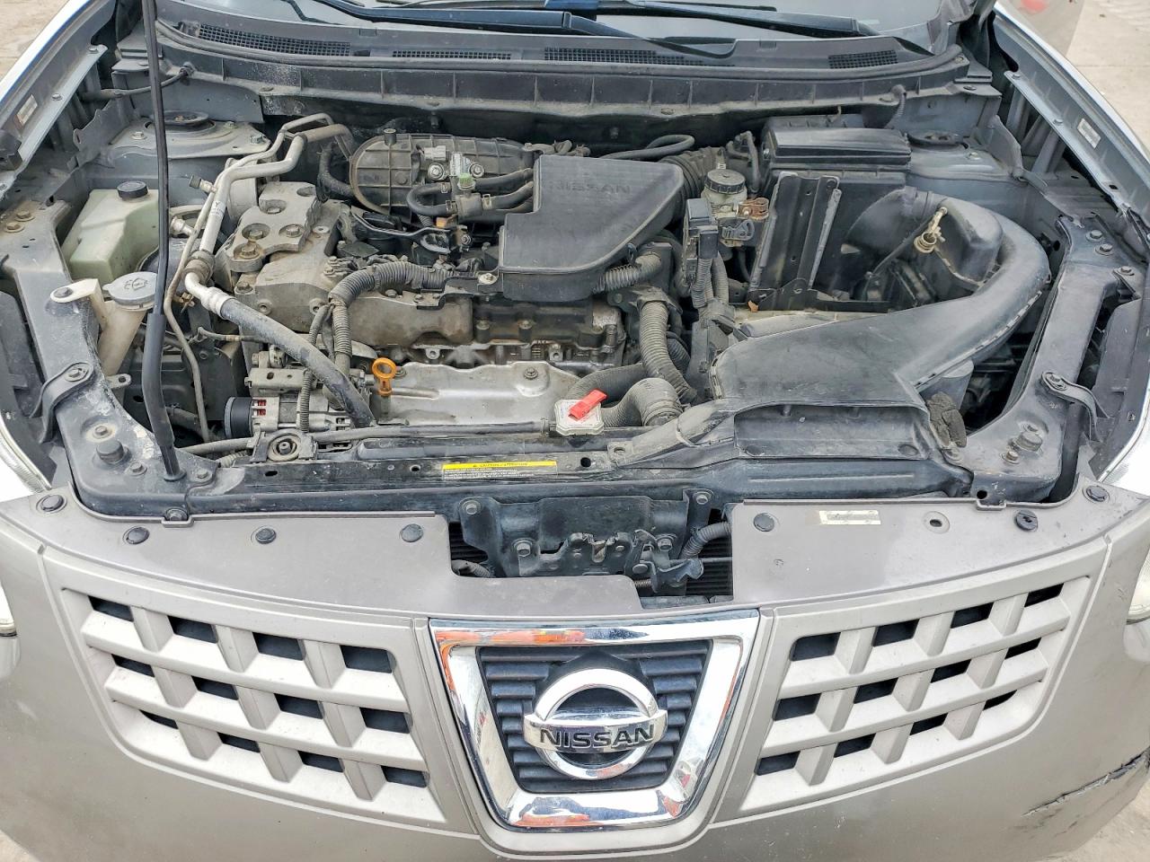 2008 Nissan Rogue S Awd Tan vin: JN8AS58T18W300122