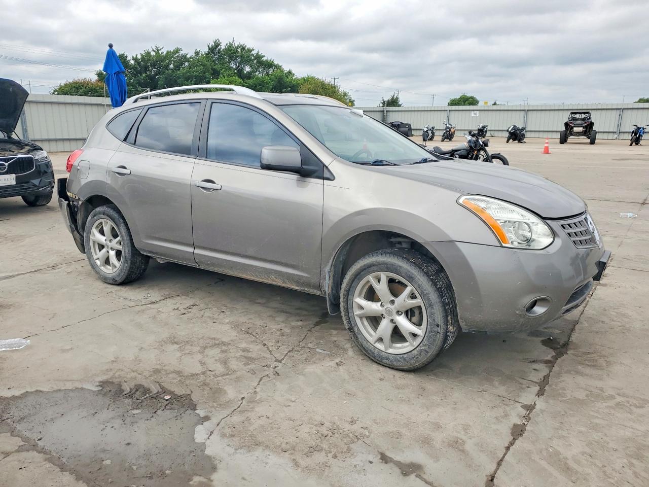 2008 Nissan Rogue S Awd Tan vin: JN8AS58T18W300122