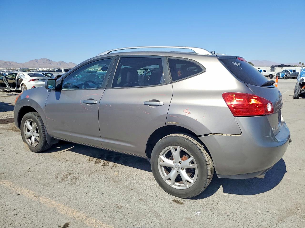 2009 Nissan Rogue S Gray vin: JN8AS58T19W323708