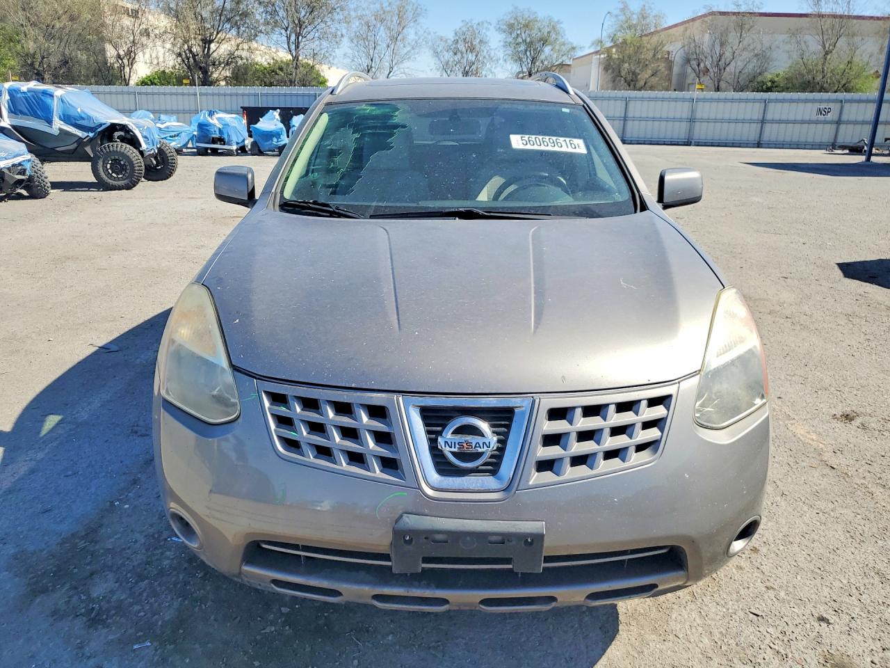 2009 Nissan Rogue S Gray vin: JN8AS58T19W323708