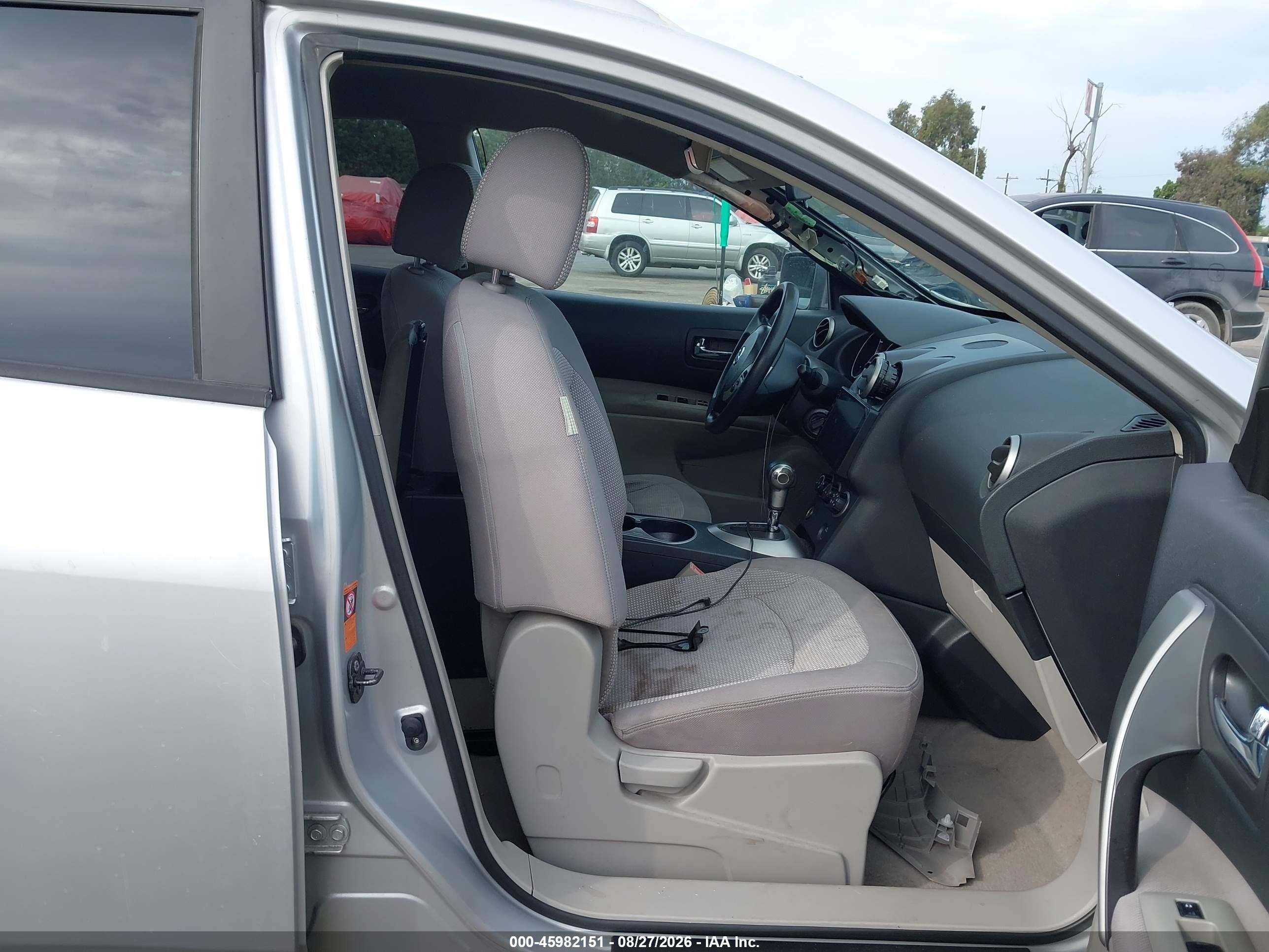 2009 Nissan Rogue Sl Серебряный vin: JN8AS58T19W327094
