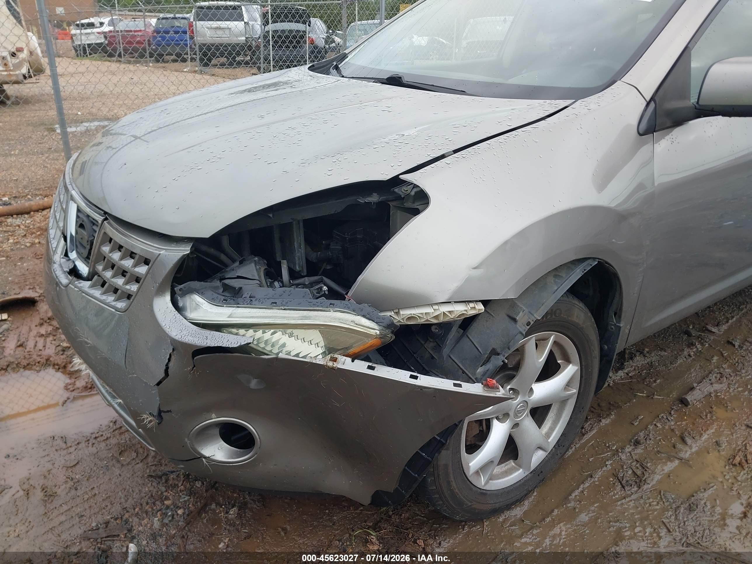 2009 Nissan Rogue Sl Gray vin: JN8AS58T19W329959
