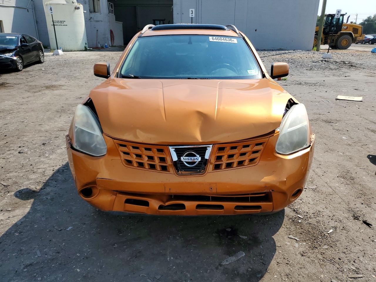 2008 Nissan Rogue S Orange vin: JN8AS58T28W008950