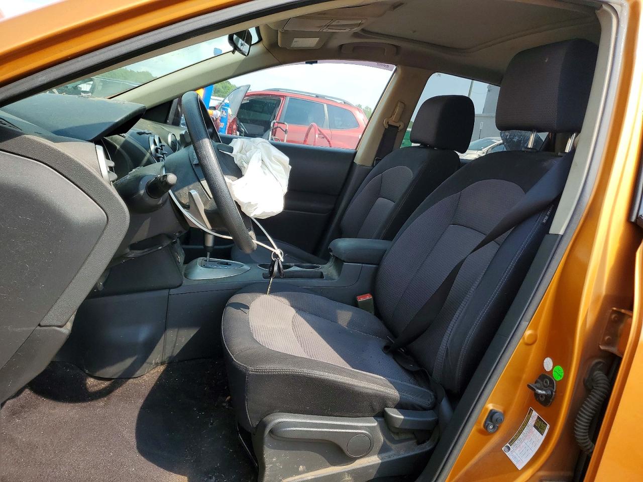 2008 Nissan Rogue S Orange vin: JN8AS58T28W008950