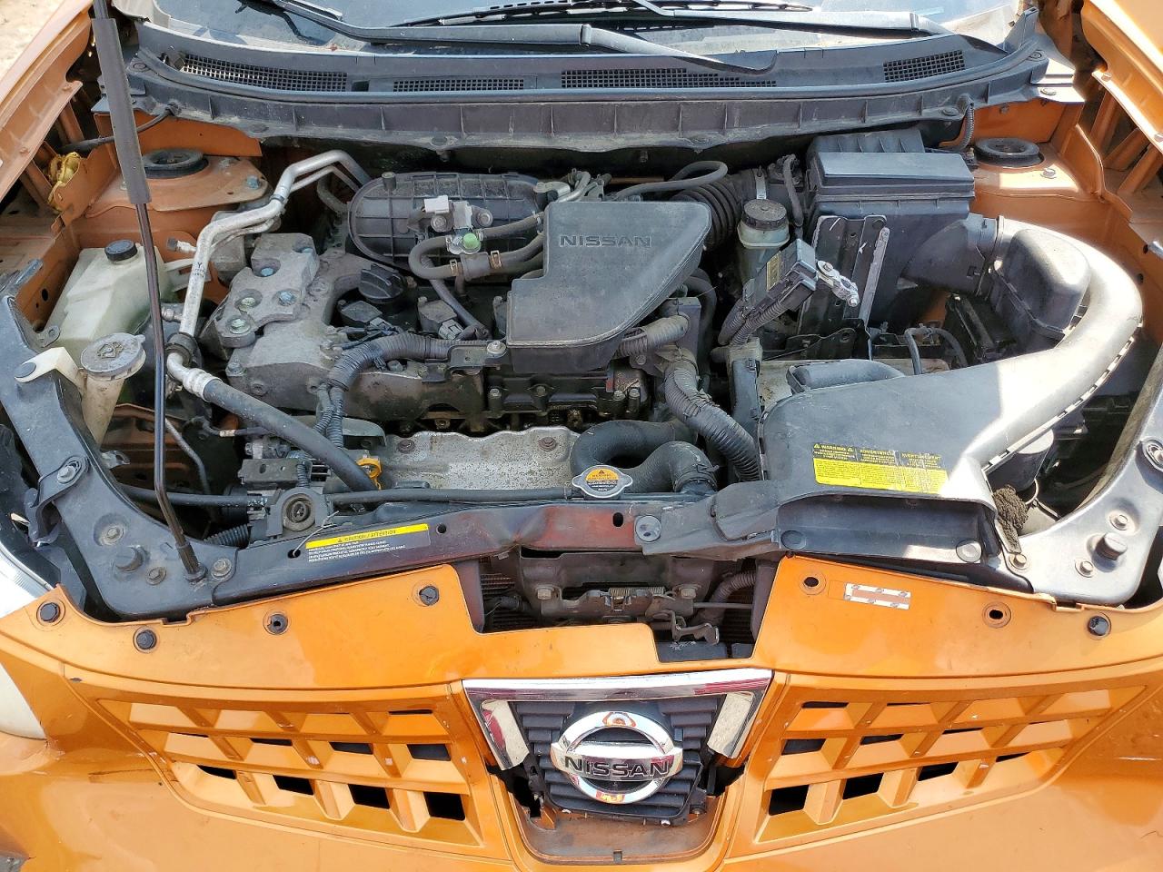 2008 Nissan Rogue S Orange vin: JN8AS58T28W008950