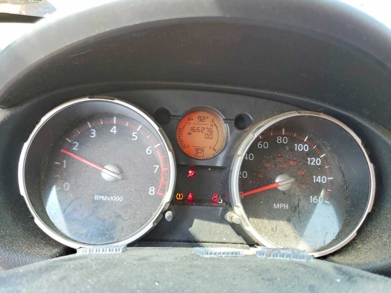 2008 Nissan Rogue S Orange vin: JN8AS58T28W008950