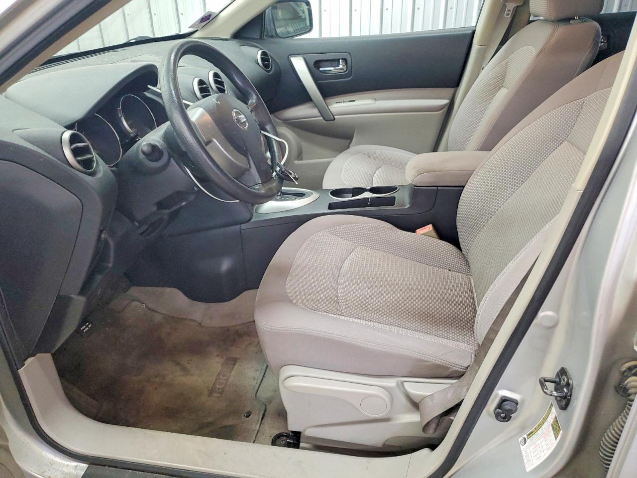 2008 Nissan Rogue S Silver vin: JN8AS58T28W013436