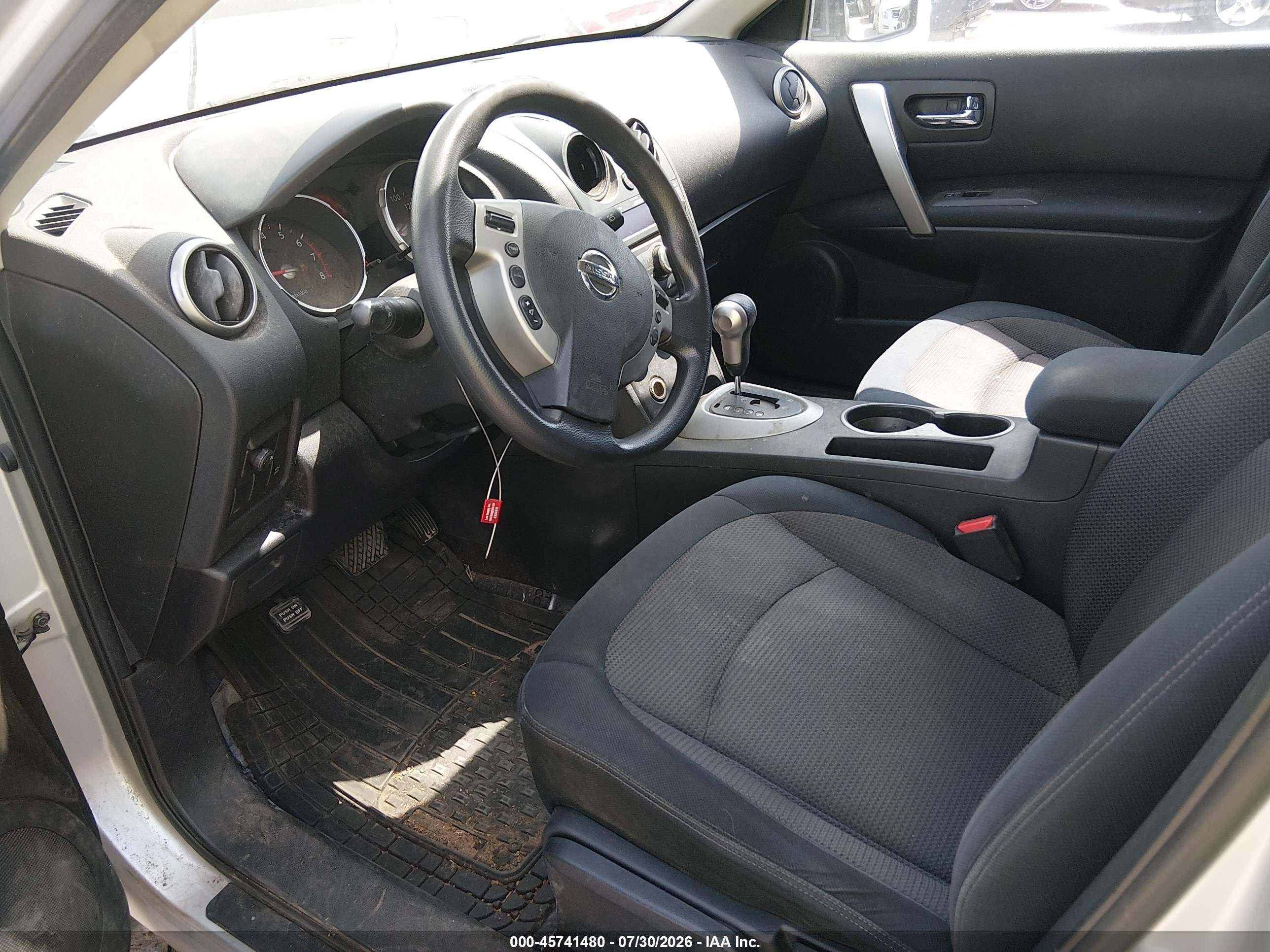 2008 Nissan Rogue Sl Gray vin: JN8AS58T28W019771