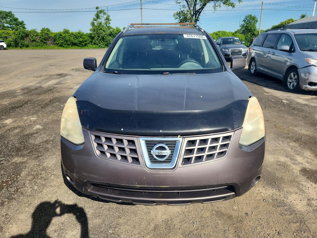 2009 Nissan Rogue S Gray vin: JN8AS58T29W050195