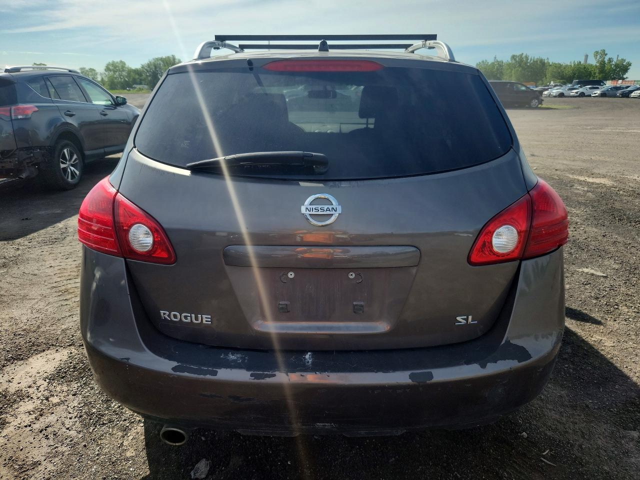 2009 Nissan Rogue S Gray vin: JN8AS58T29W050195