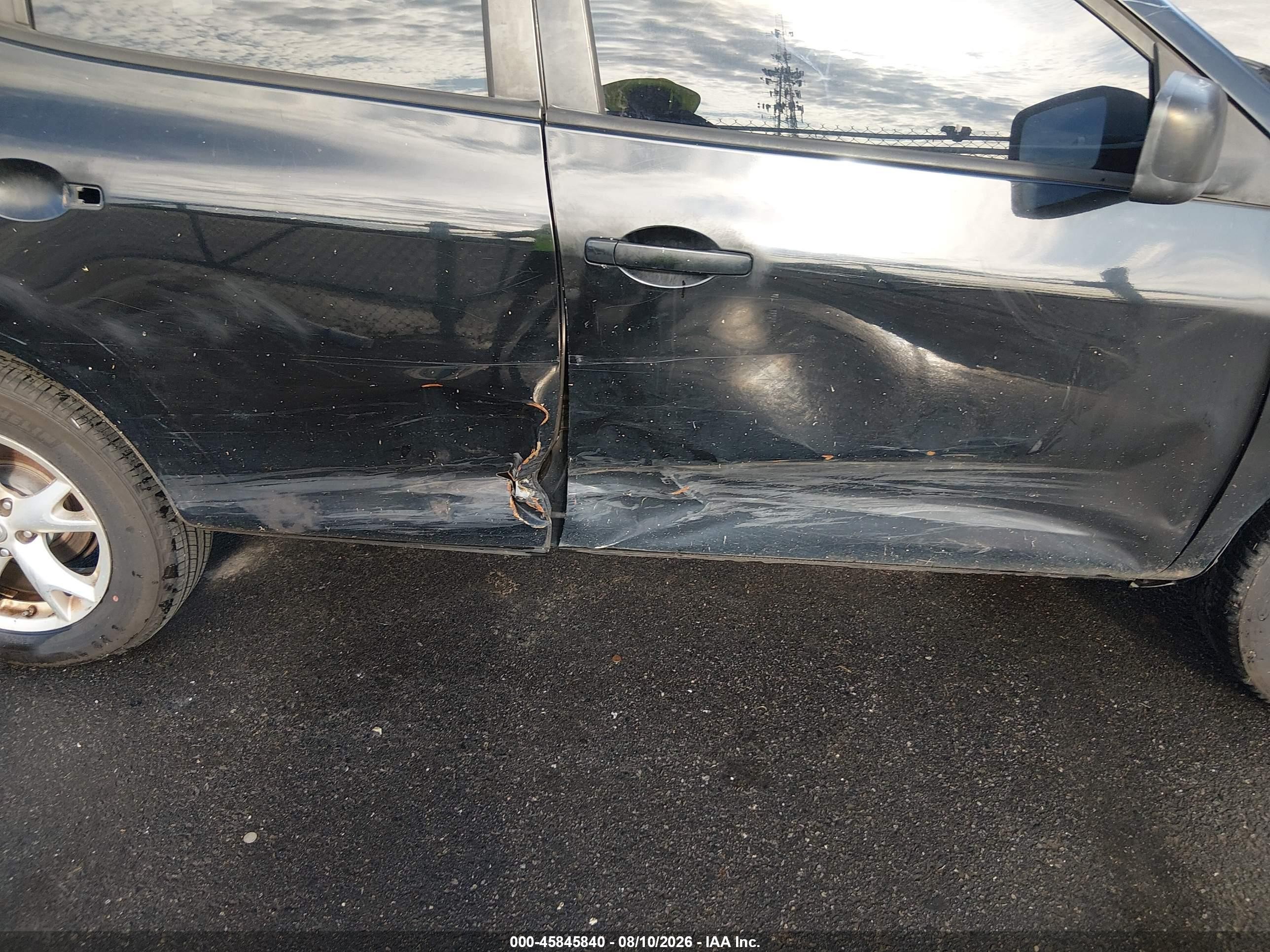 2009 Nissan Rogue Sl Черный vin: JN8AS58T29W058412