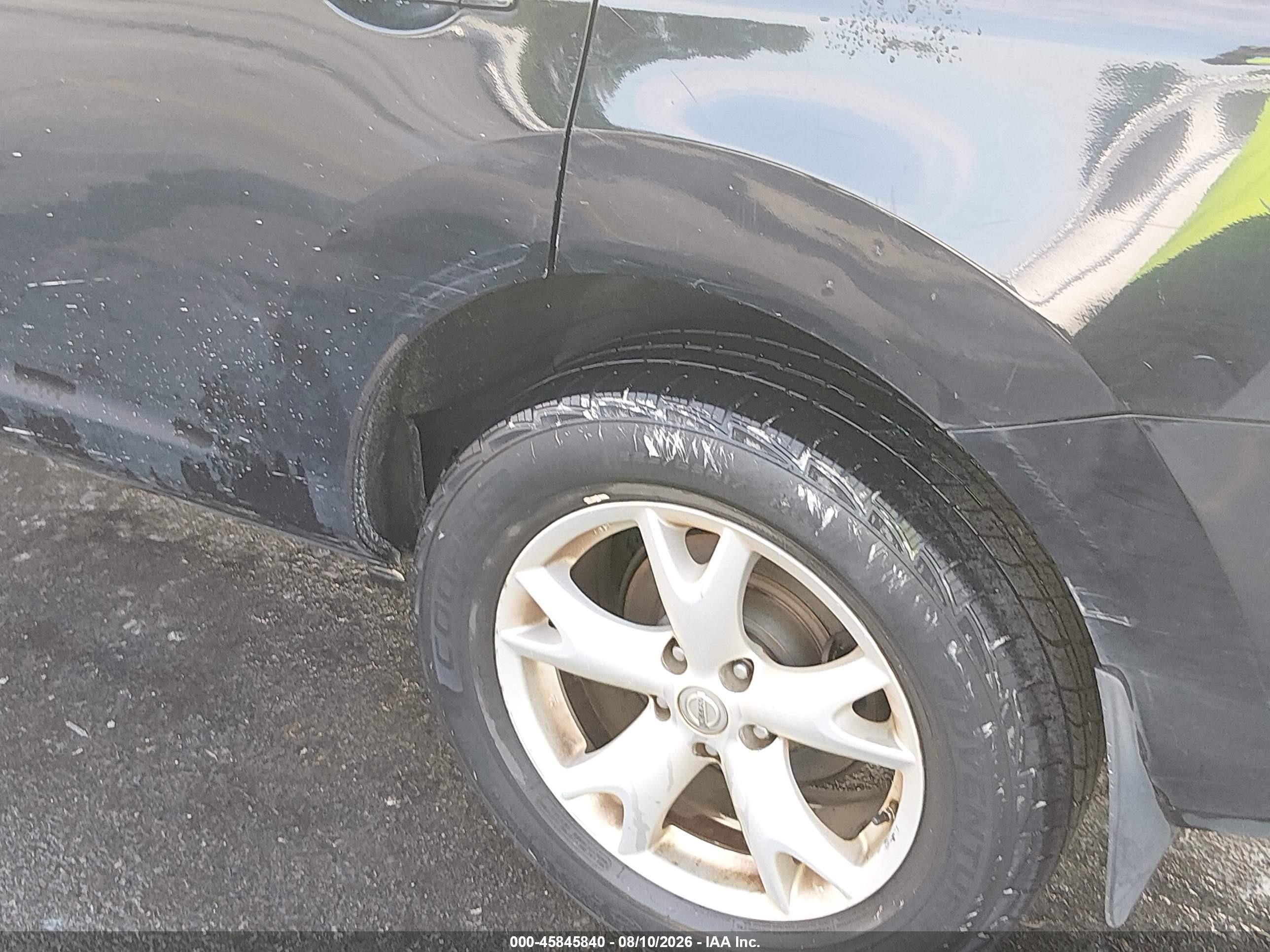 2009 Nissan Rogue Sl Черный vin: JN8AS58T29W058412