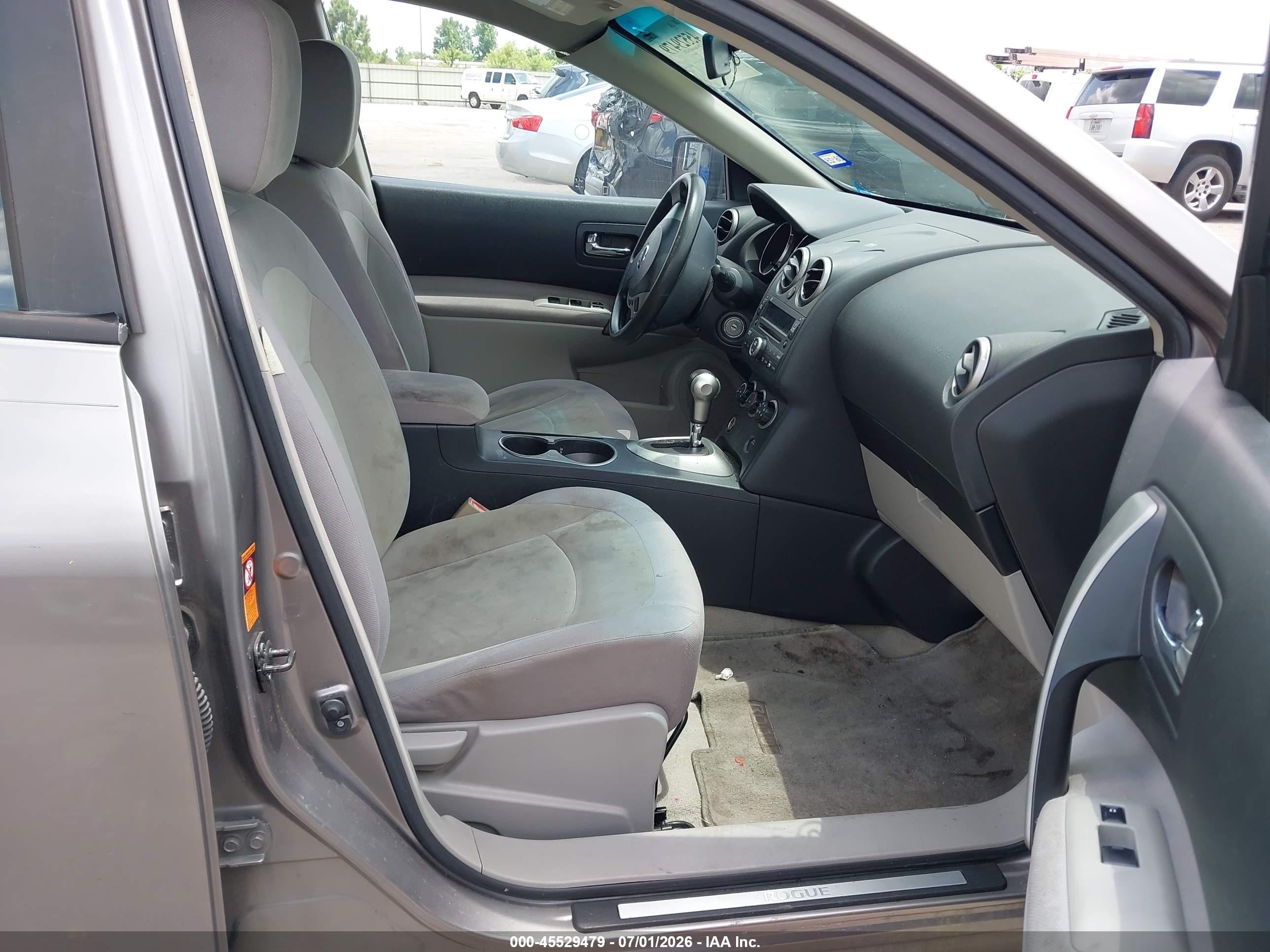 2009 Nissan Rogue S Champagne vin: JN8AS58T29W326018
