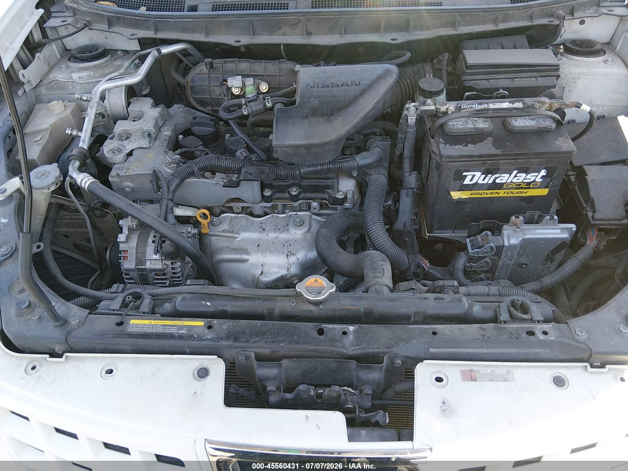 2008 Nissan Rogue Sl White vin: JN8AS58T38W014871