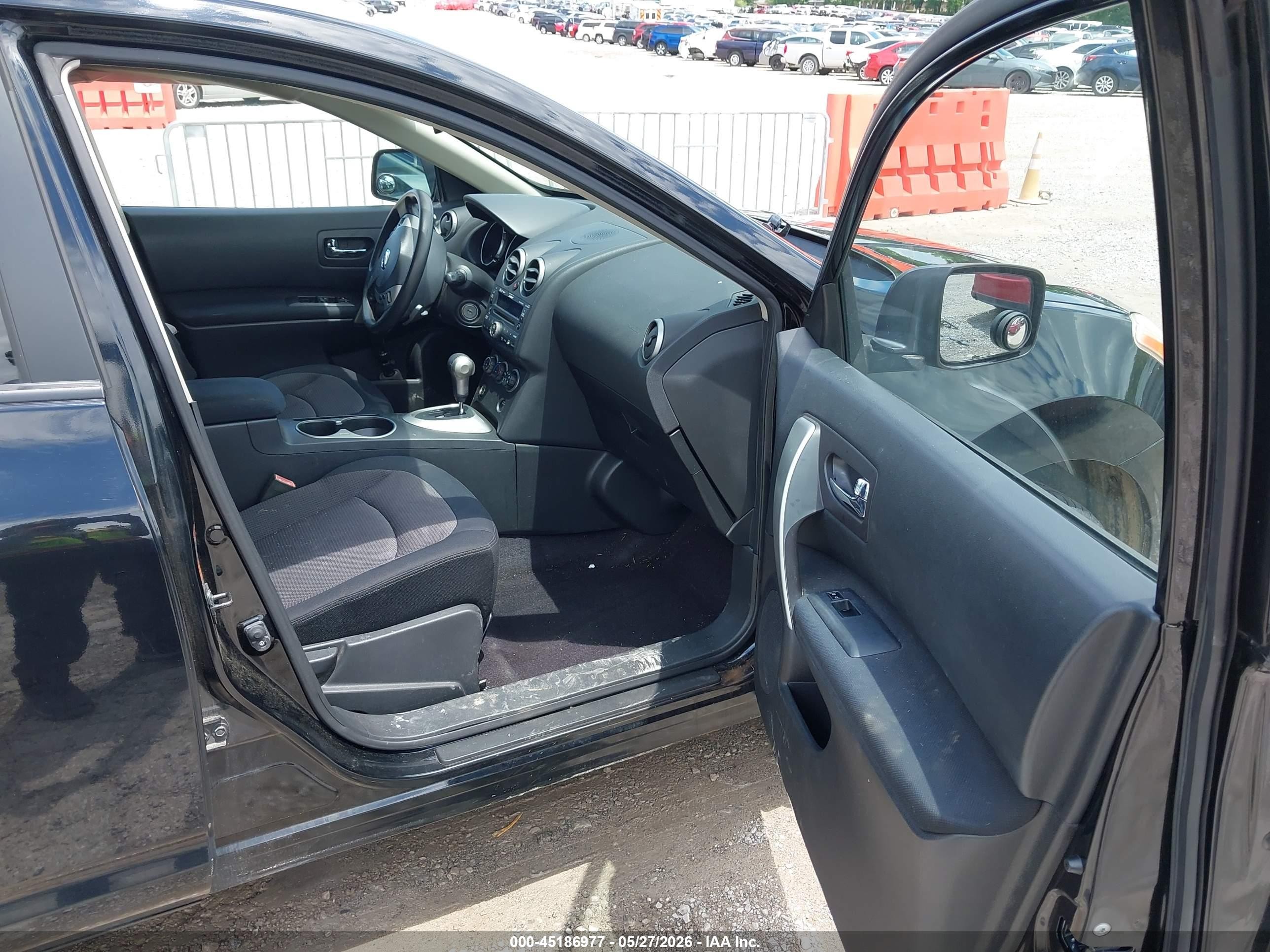 2008 Nissan Rogue Sl Black vin: JN8AS58T38W015051