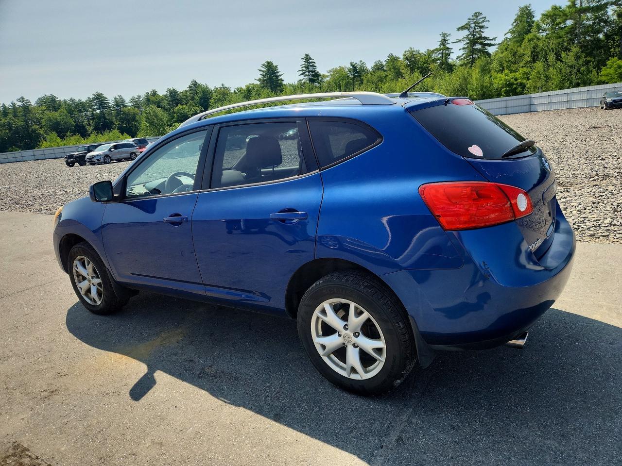 2009 Nissan Rogue S Blue vin: JN8AS58T39W042543