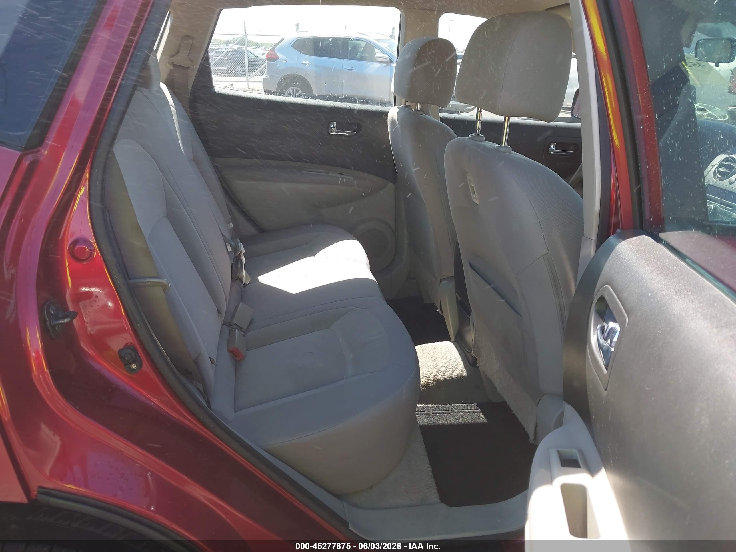 2009 Nissan Rogue S Red vin: JN8AS58T39W055597