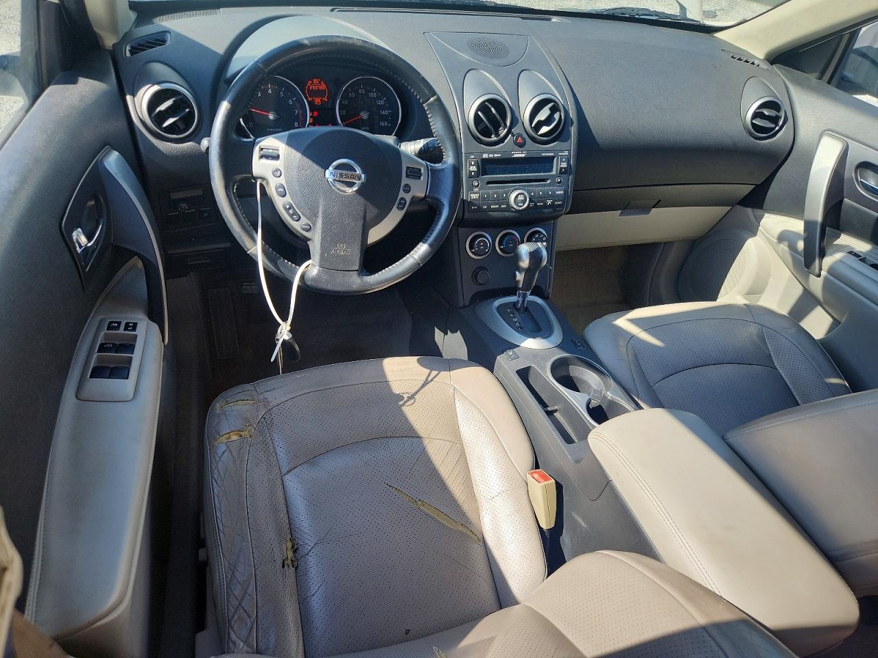 2009 Nissan Rogue S White vin: JN8AS58T39W321930