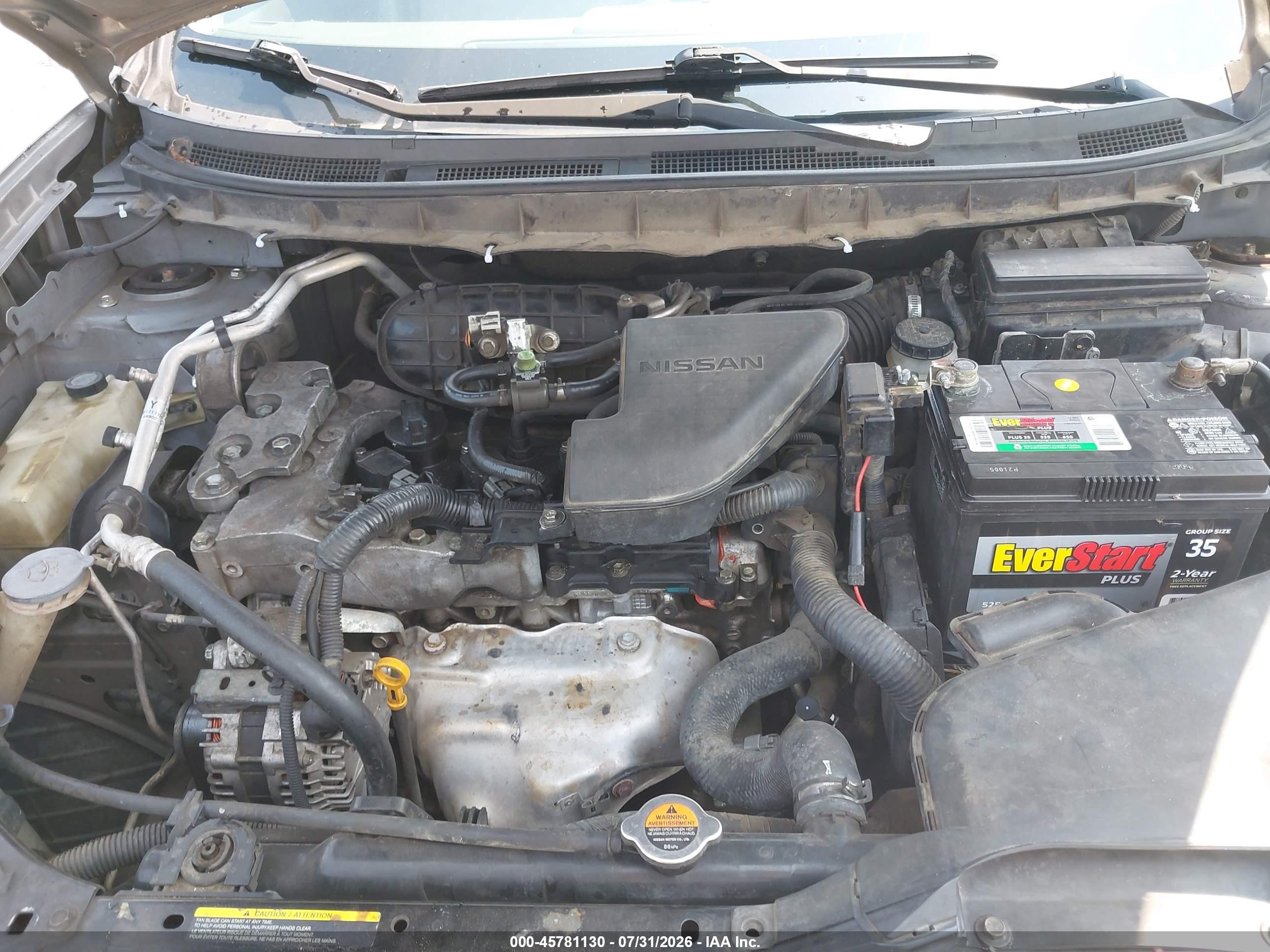 2009 Nissan Rogue S Gray vin: JN8AS58T39W325511