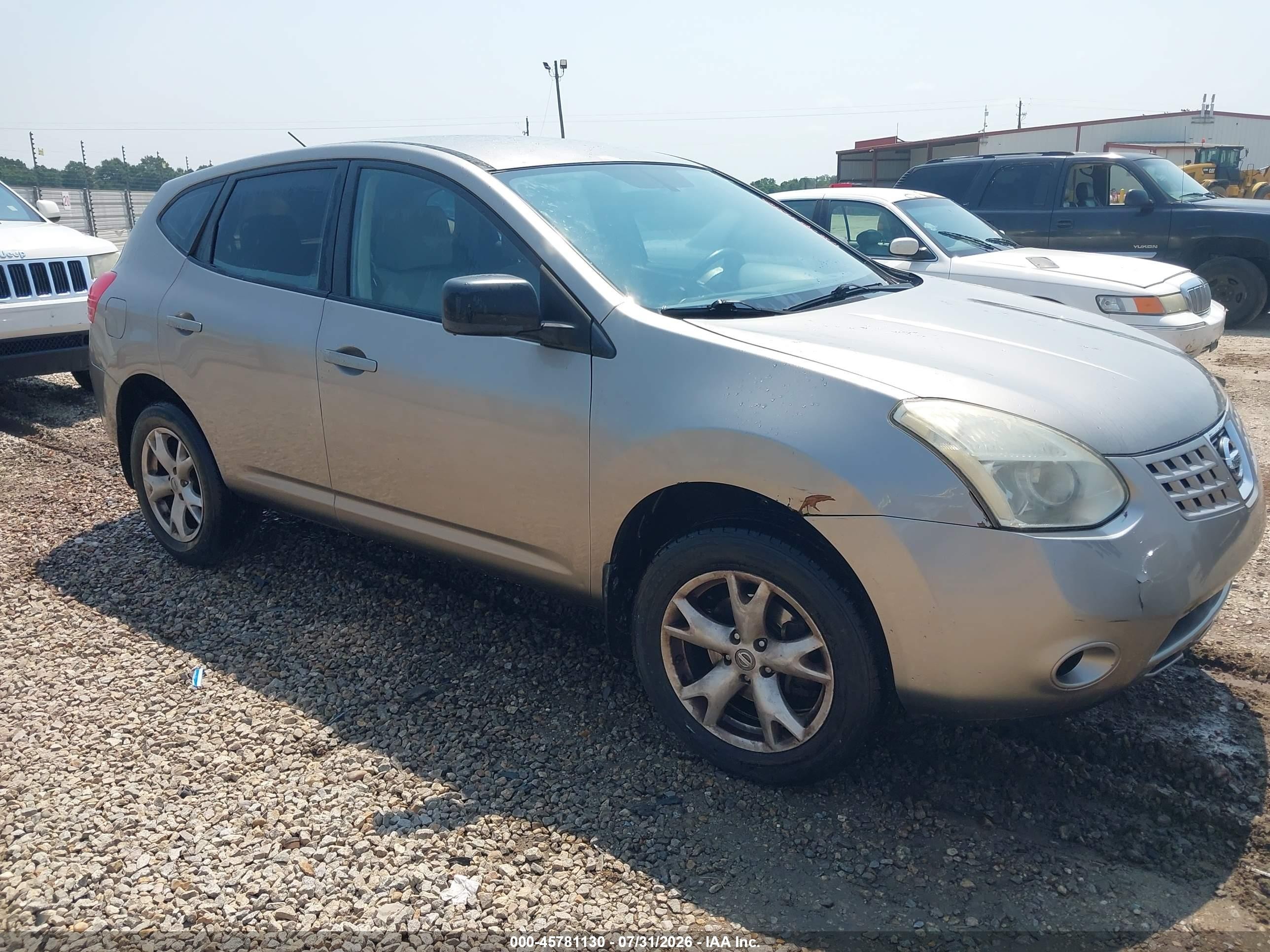2009 Nissan Rogue S Gray vin: JN8AS58T39W325511