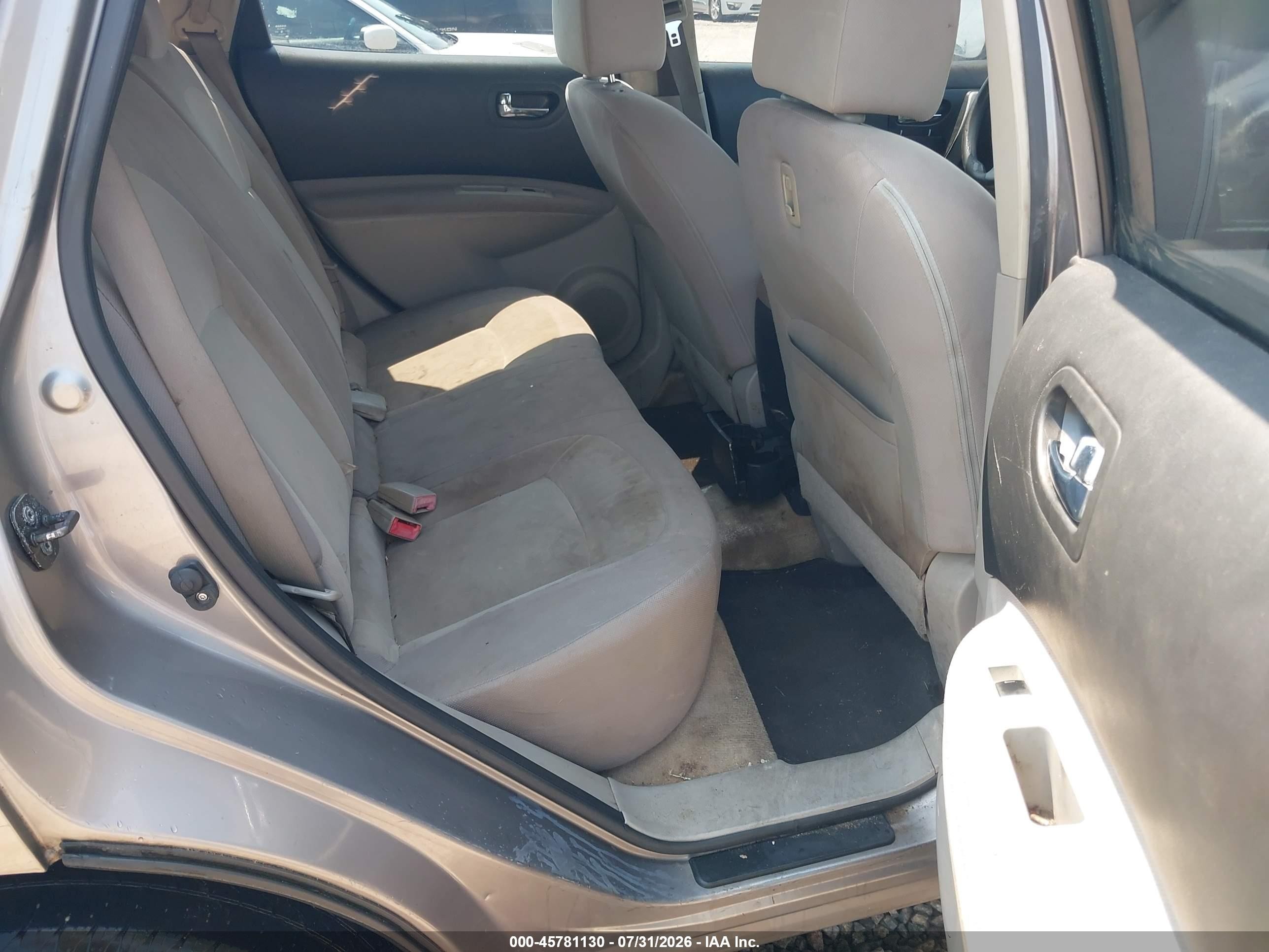 2009 Nissan Rogue S Gray vin: JN8AS58T39W325511