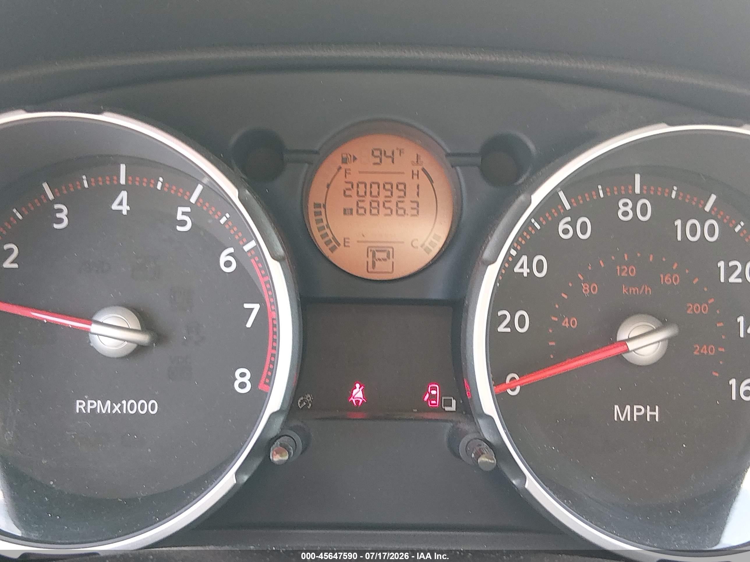 2008 Nissan Rogue Sl White vin: JN8AS58T48W023546