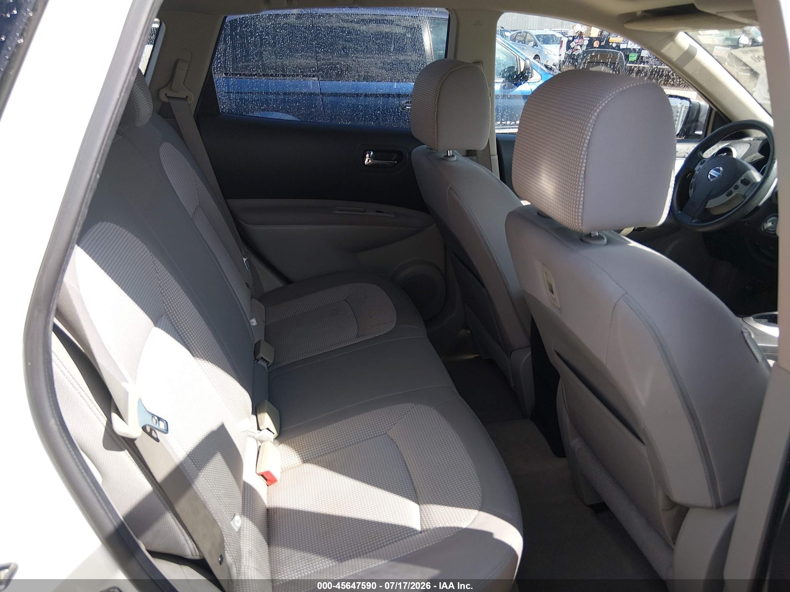 2008 Nissan Rogue Sl White vin: JN8AS58T48W023546