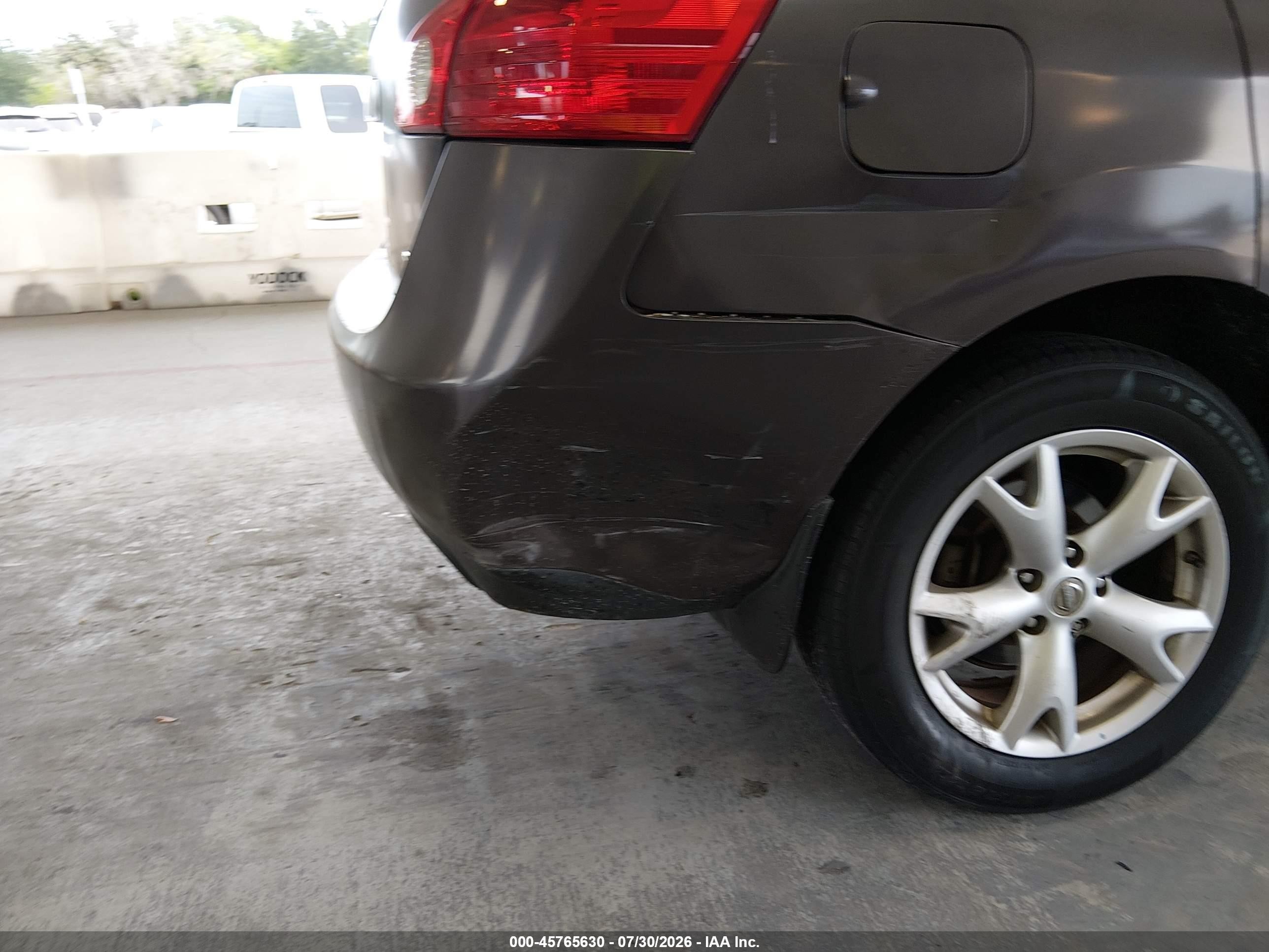 2008 Nissan Rogue Sl Brown vin: JN8AS58T48W025653