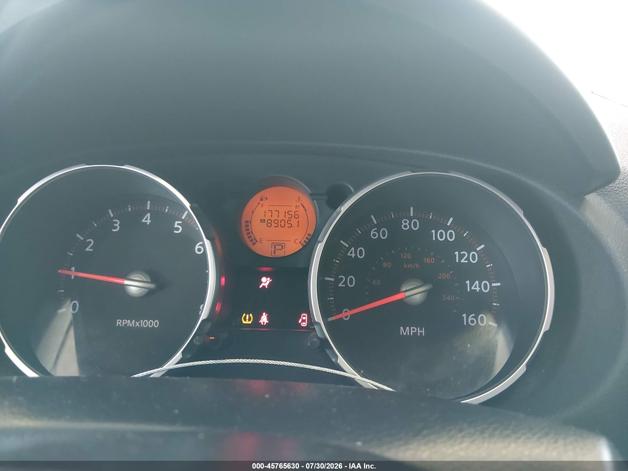 2008 Nissan Rogue Sl Brown vin: JN8AS58T48W025653