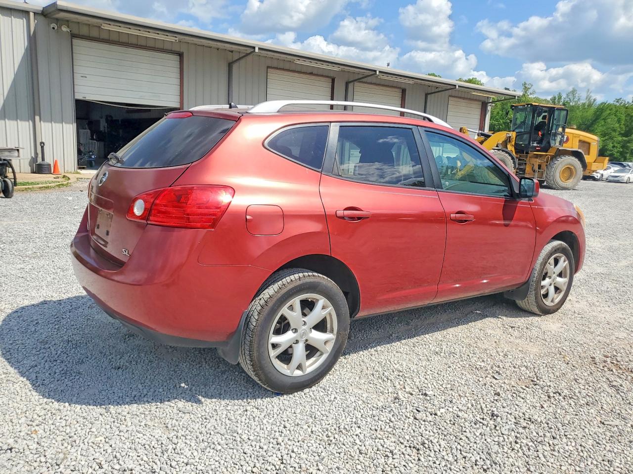 2009 Nissan Rogue S Red vin: JN8AS58T49W040199