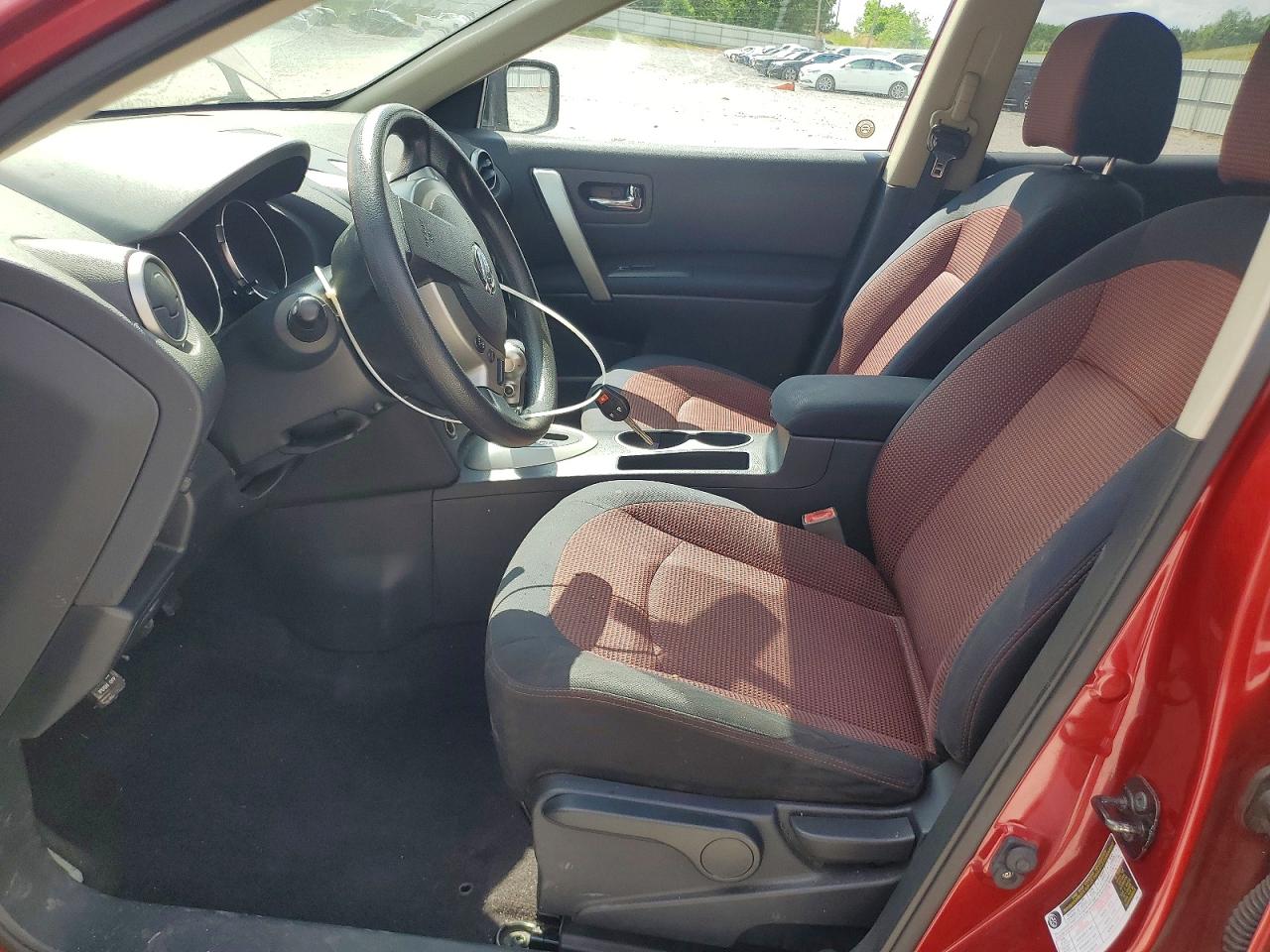 2009 Nissan Rogue S Red vin: JN8AS58T49W040199