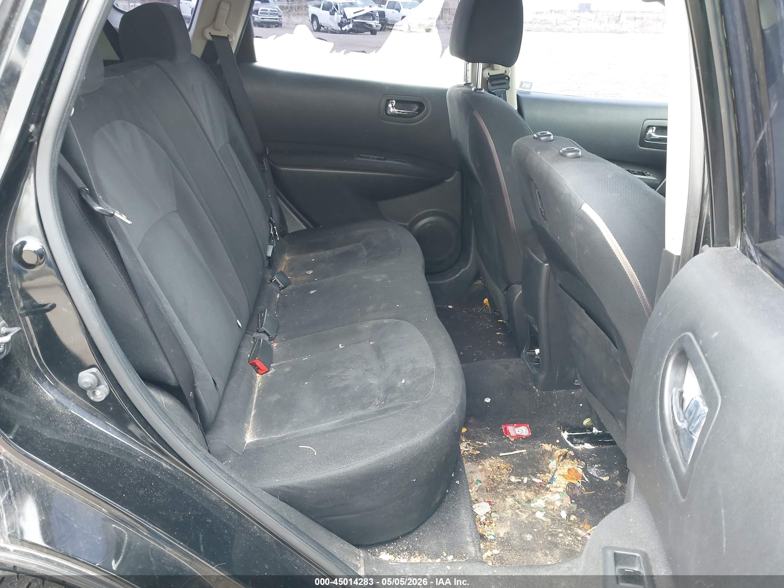 2009 Nissan Rogue S Black vin: JN8AS58T49W044964