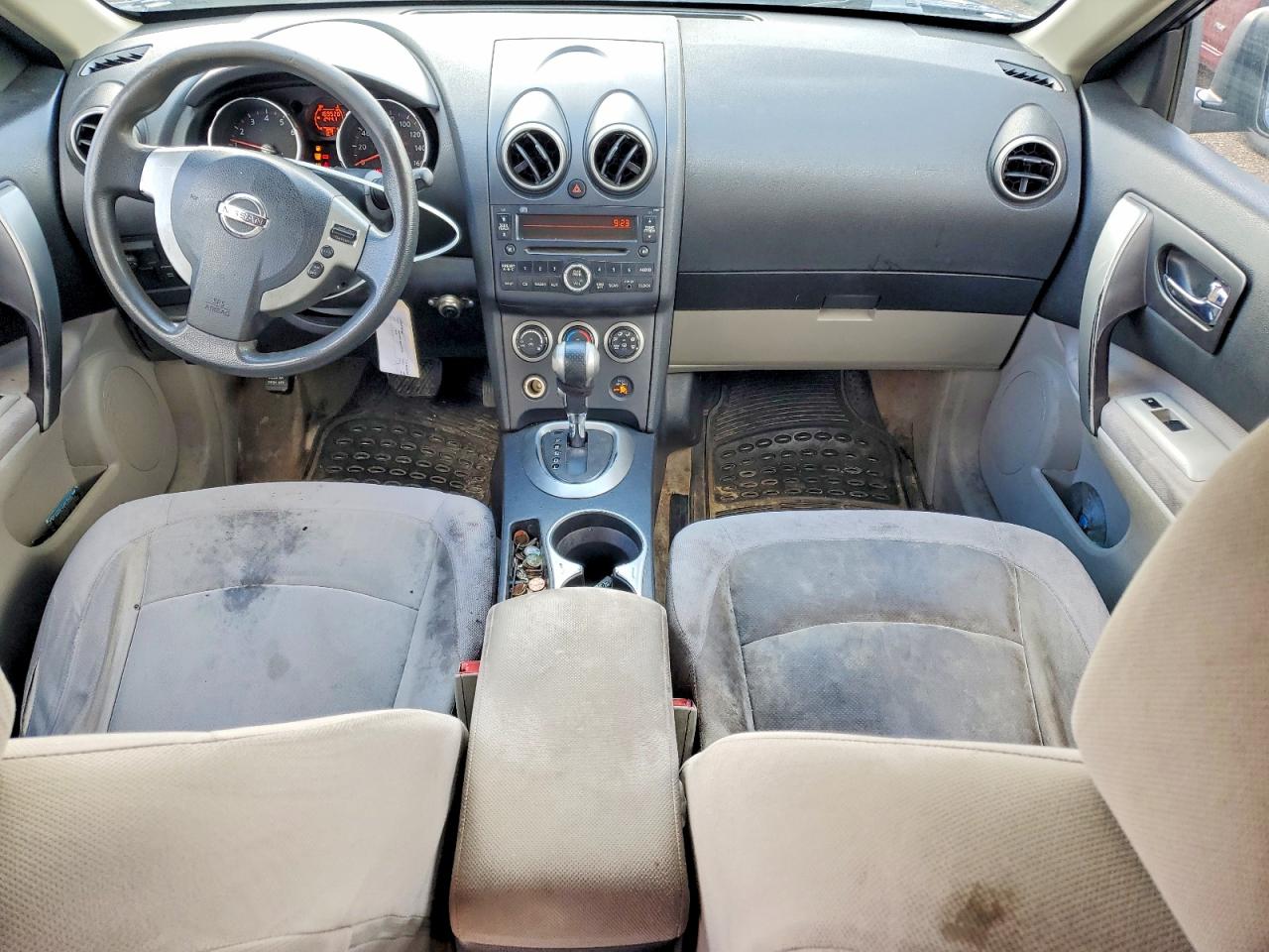 2009 Nissan Rogue S Blue vin: JN8AS58T49W052451