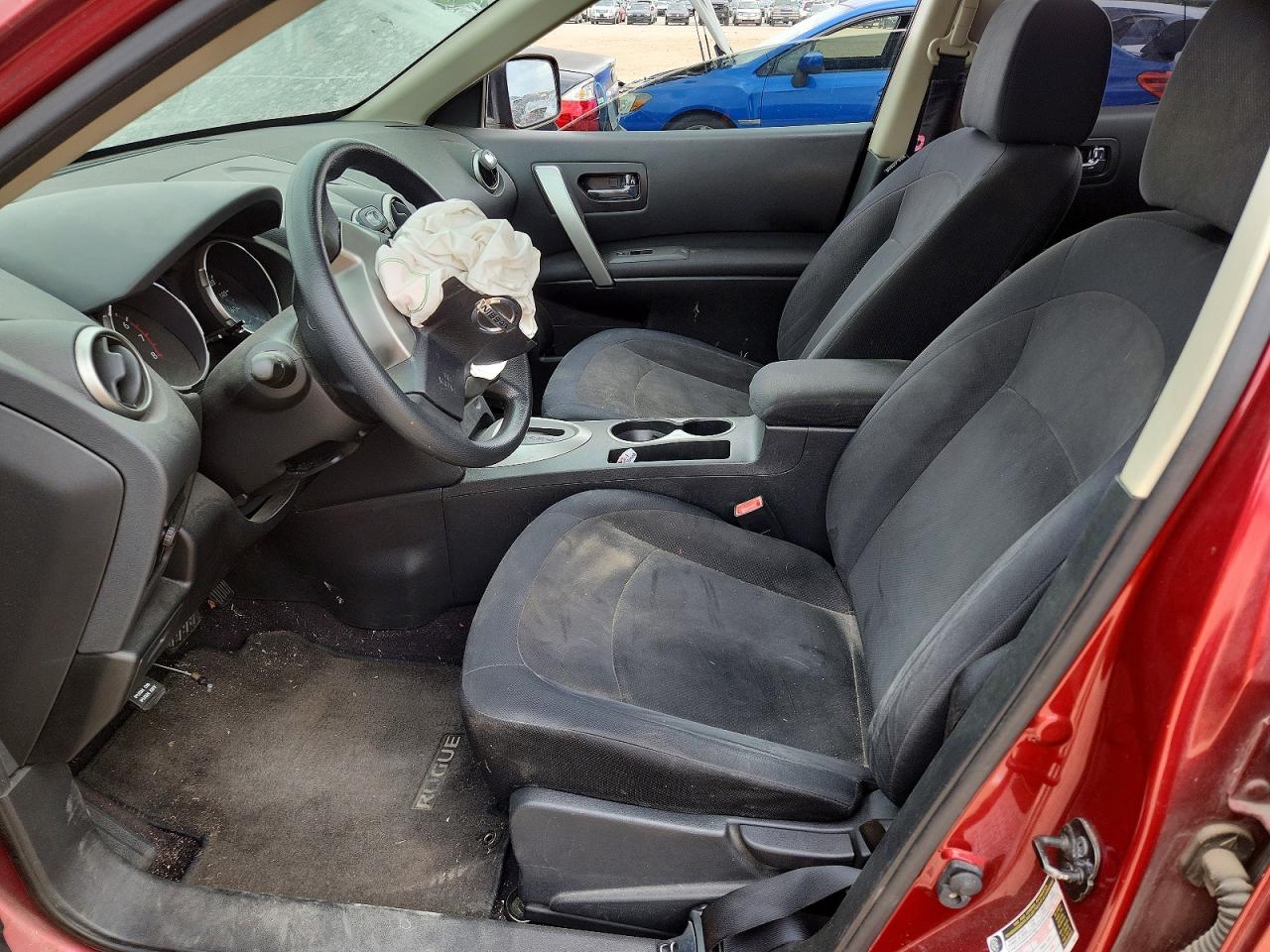 2009 Nissan Rogue S Красный vin: JN8AS58T49W053664
