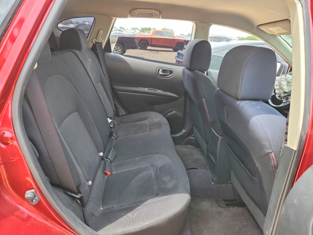 2009 Nissan Rogue S Красный vin: JN8AS58T49W053664