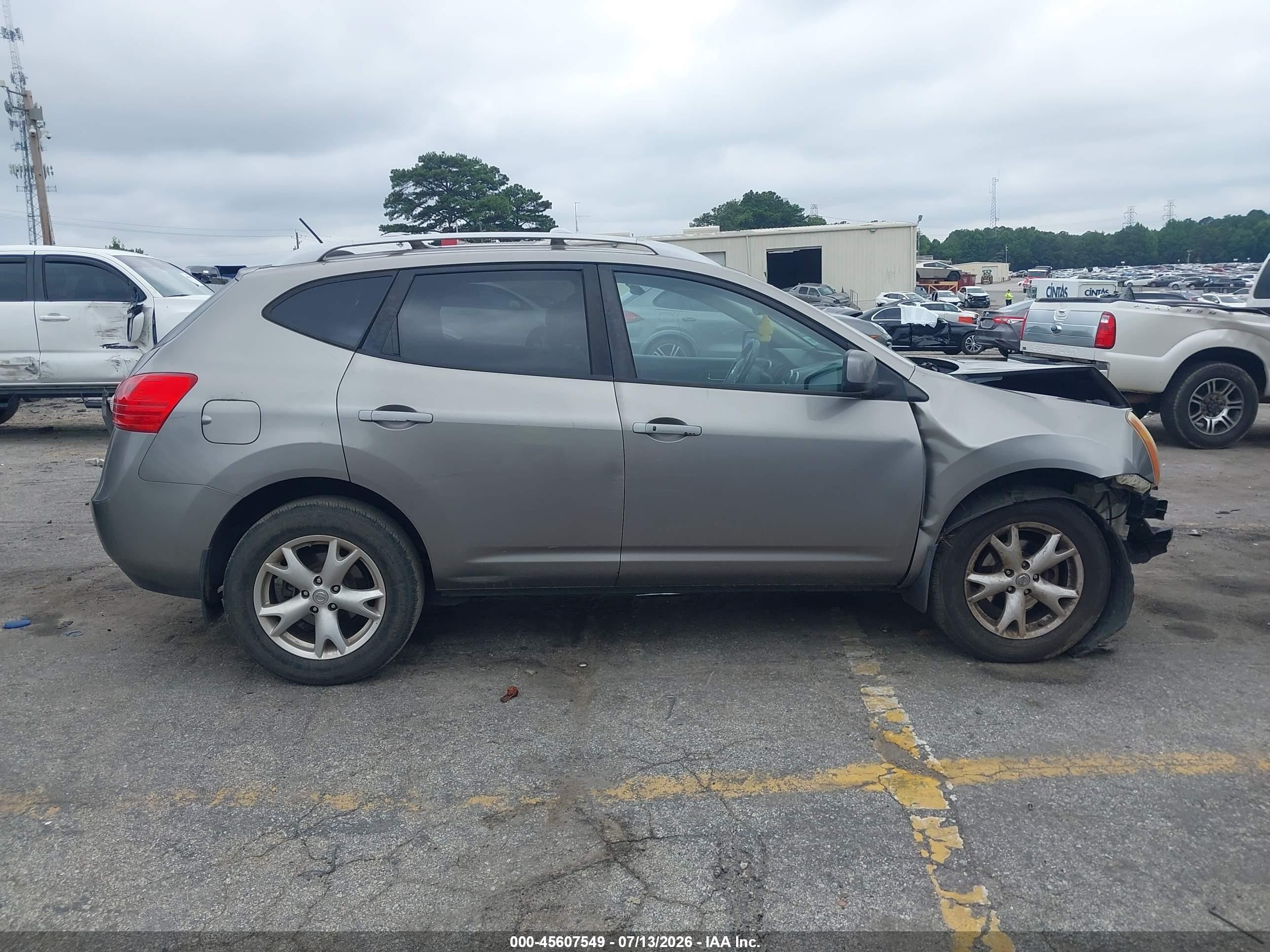 2009 Nissan Rogue Sl Tan vin: JN8AS58T49W323783