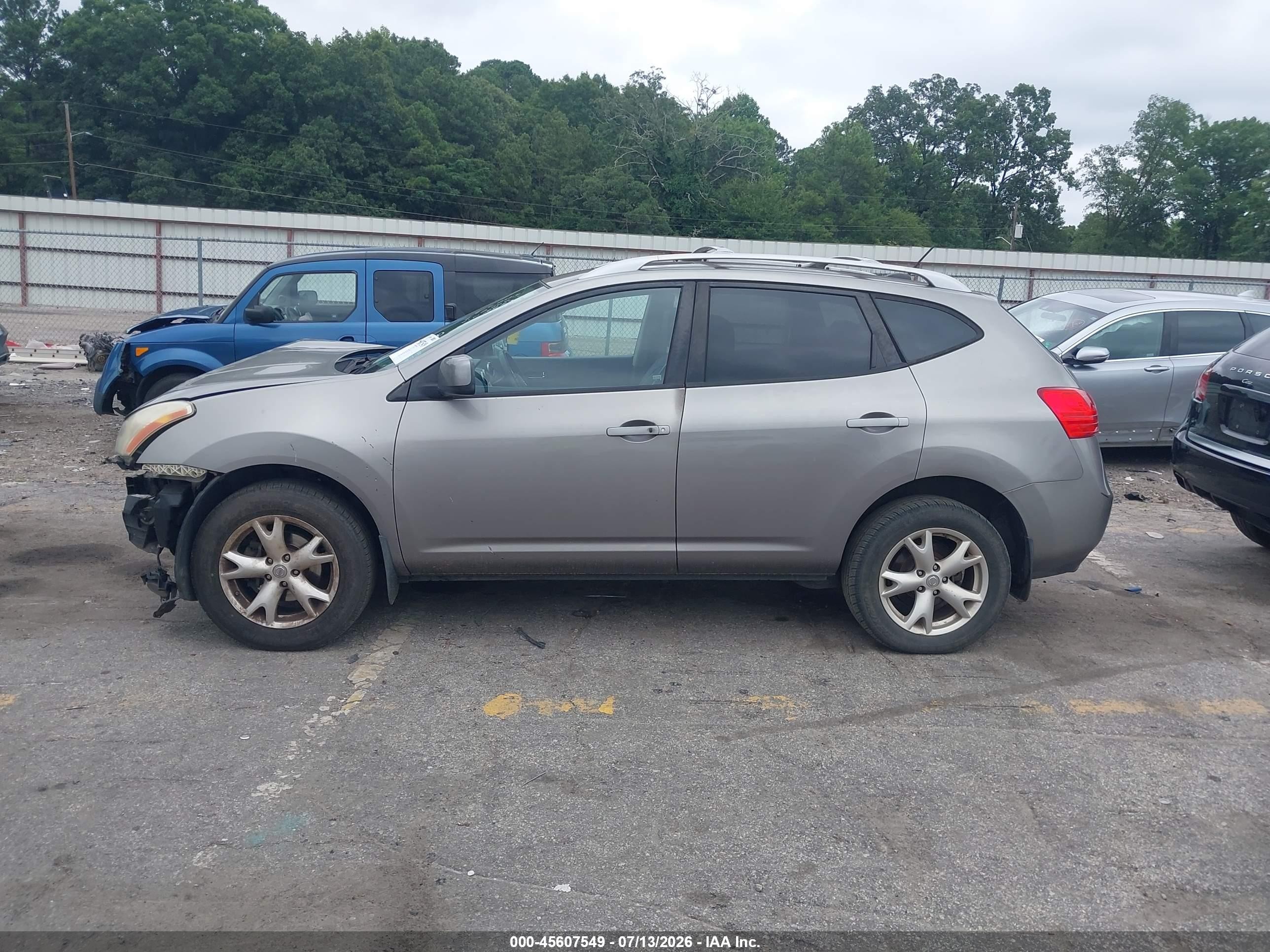 2009 Nissan Rogue Sl Tan vin: JN8AS58T49W323783