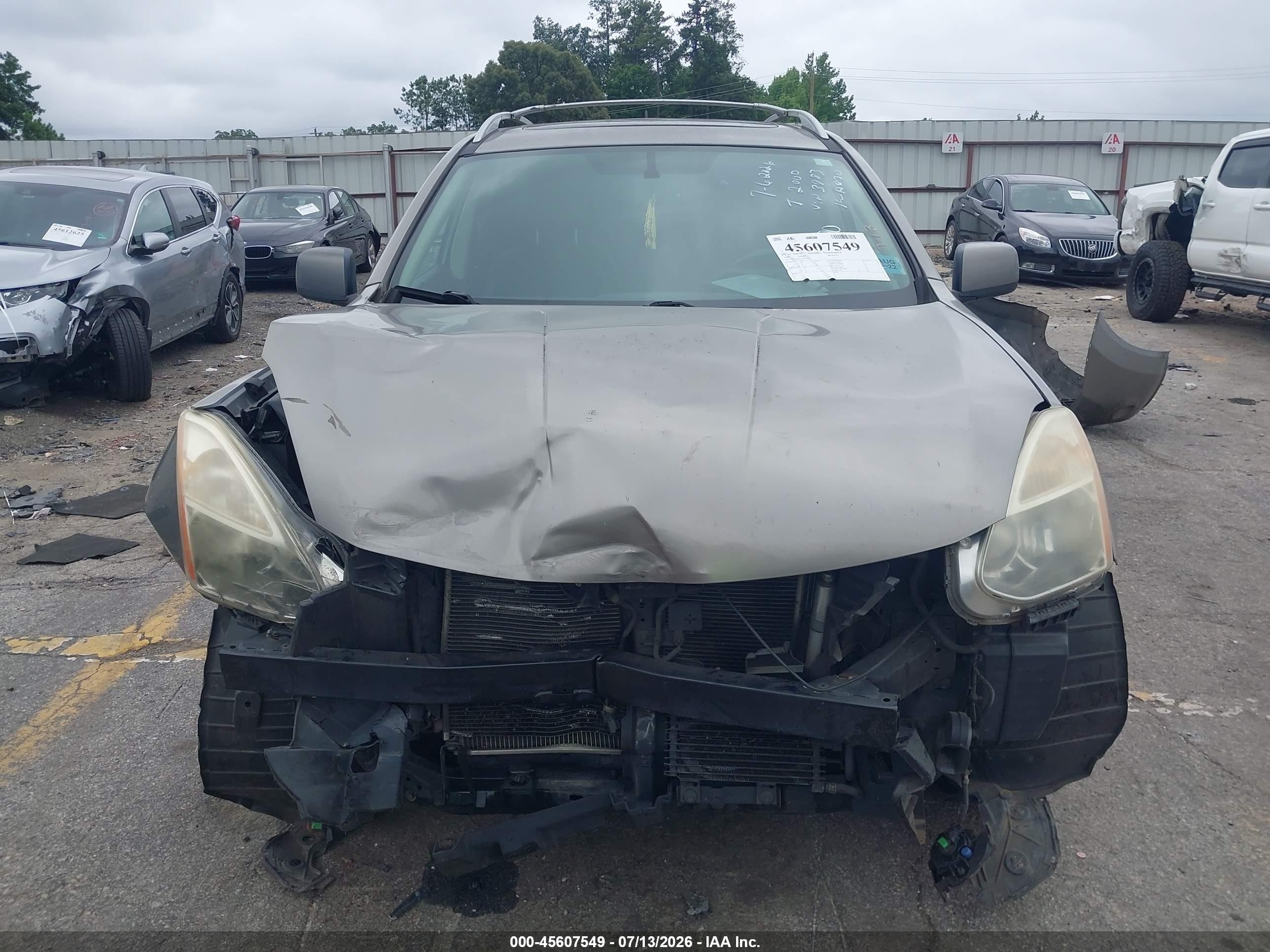 2009 Nissan Rogue Sl Tan vin: JN8AS58T49W323783