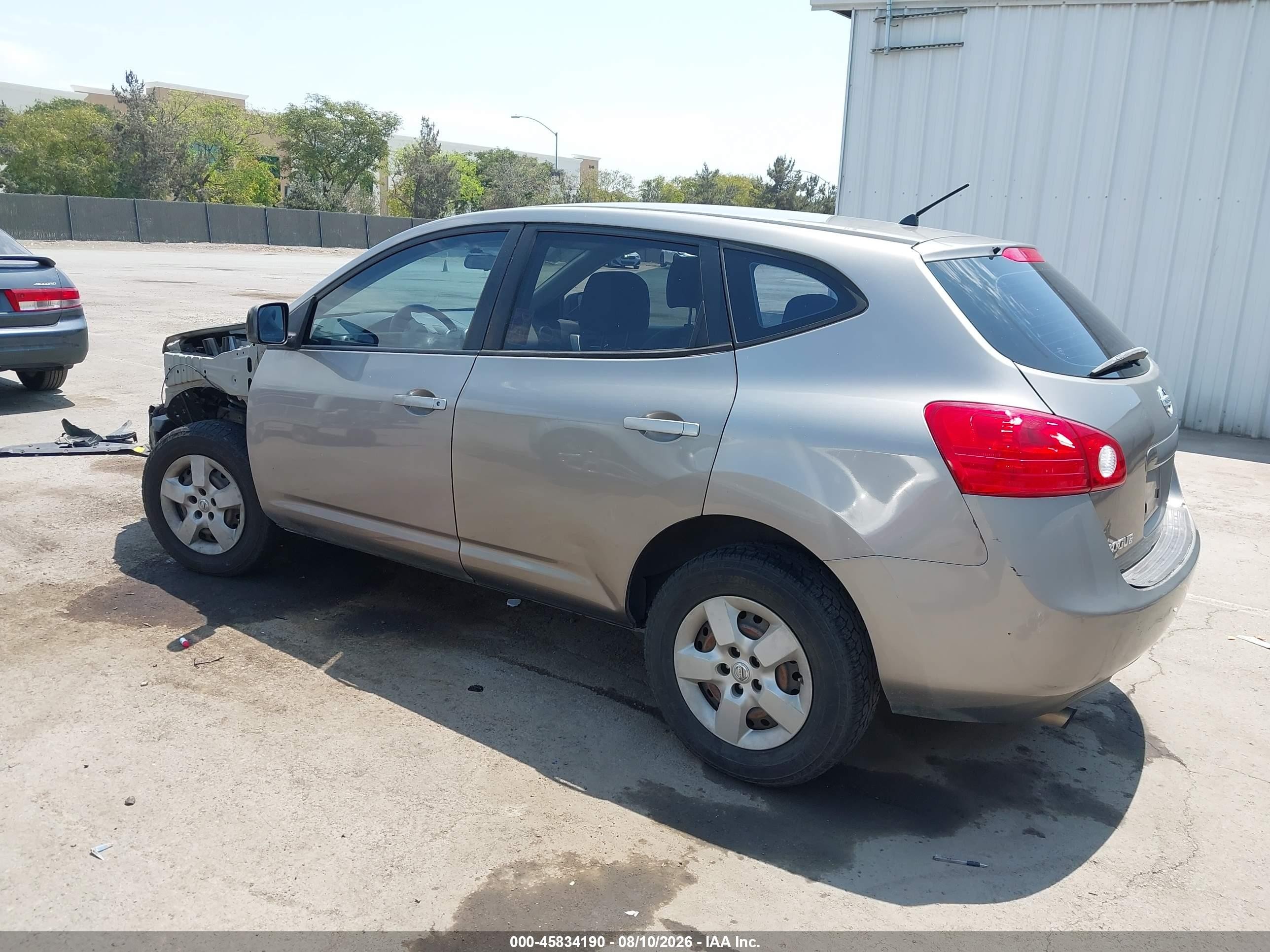 2009 Nissan Rogue S Gray vin: JN8AS58T49W329518