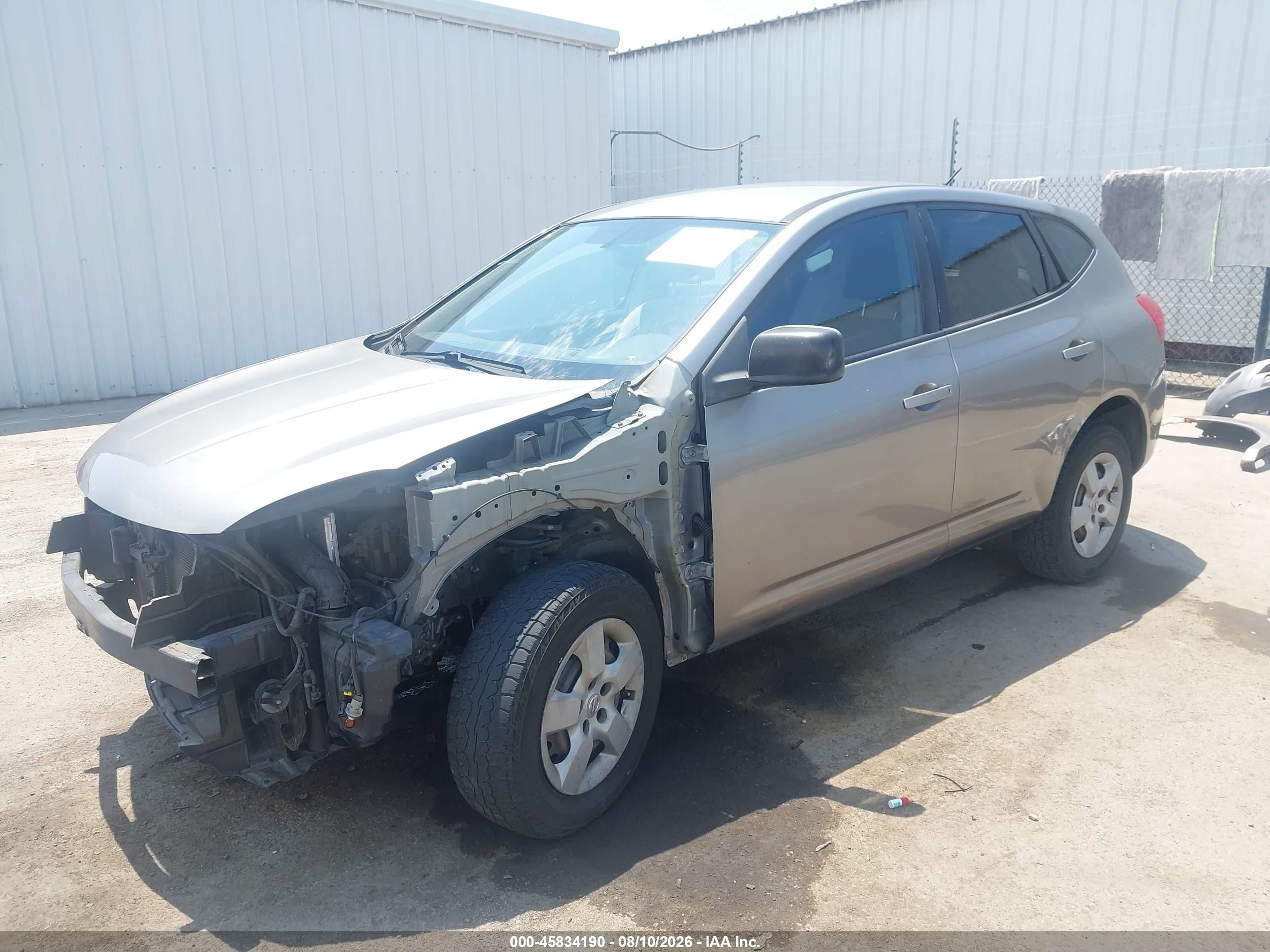 2009 Nissan Rogue S Gray vin: JN8AS58T49W329518