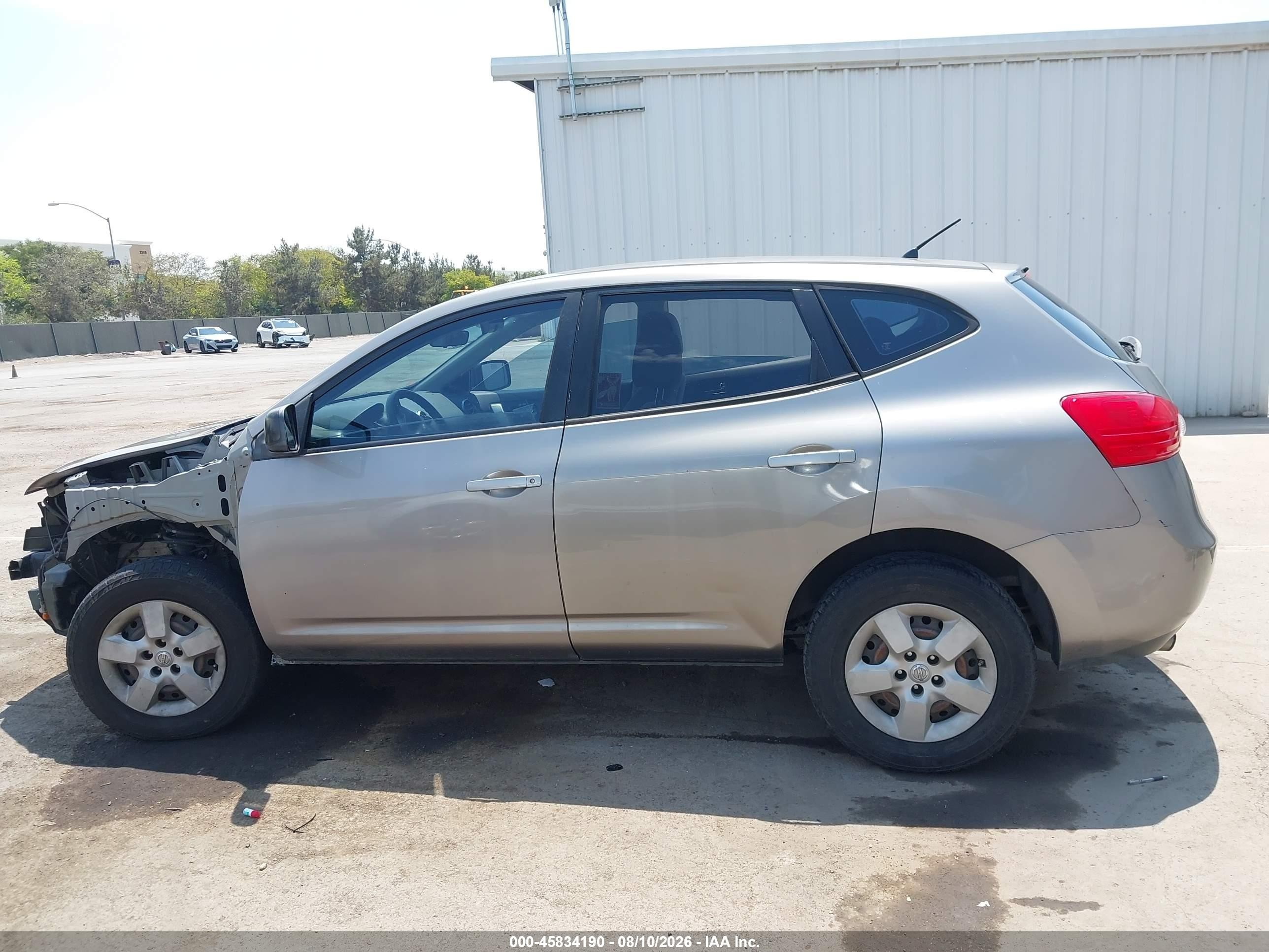 2009 Nissan Rogue S Gray vin: JN8AS58T49W329518