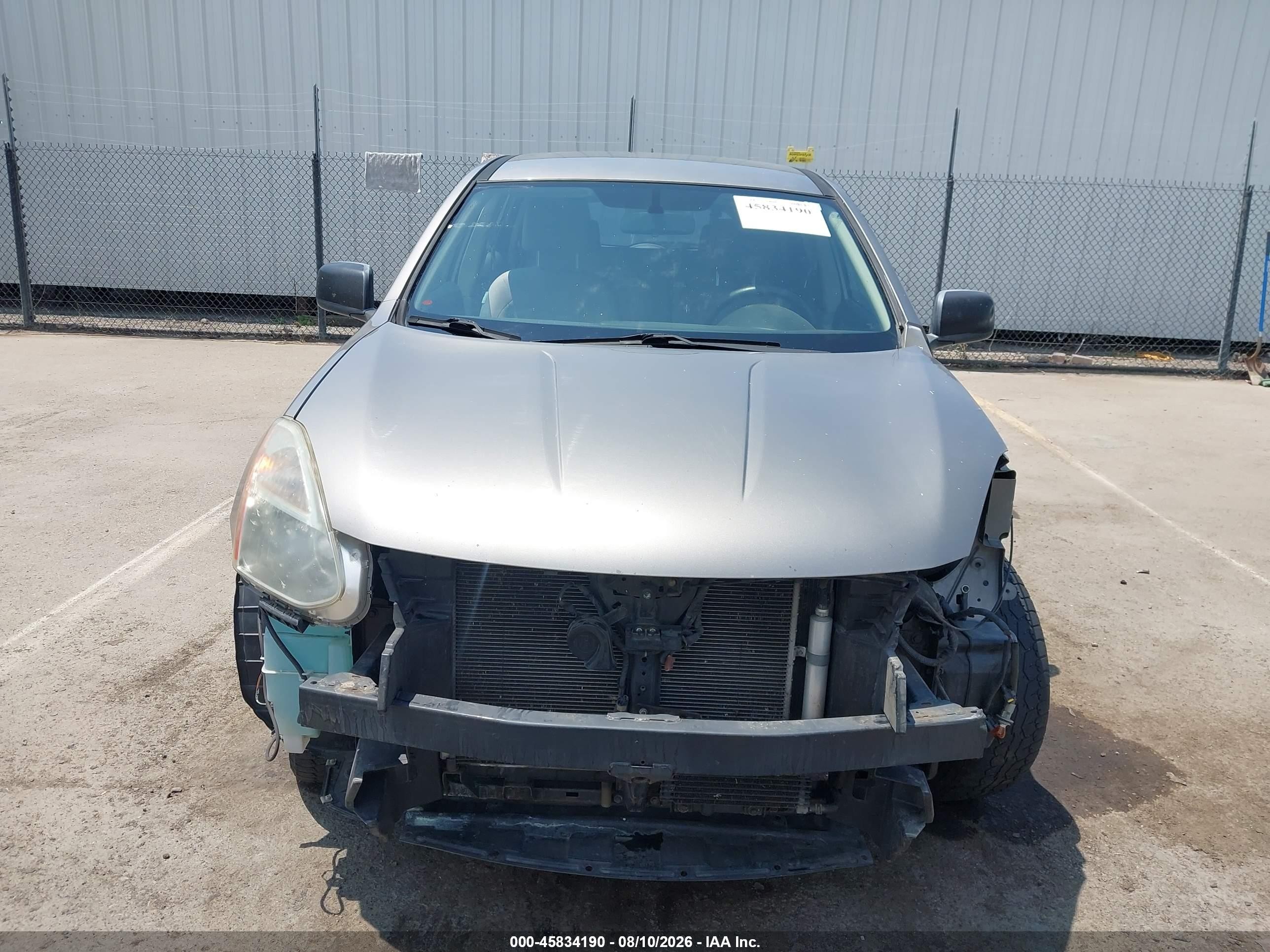 2009 Nissan Rogue S Gray vin: JN8AS58T49W329518